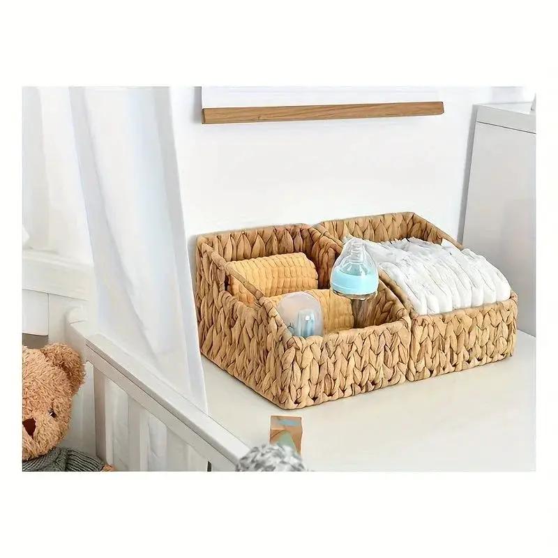 Wicker Baskets - Storage Natural 2 Pack by House Of Avana