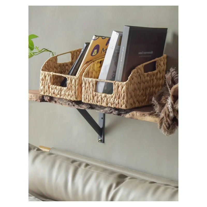 Wicker Baskets - Storage Natural 2 Pack by House Of Avana