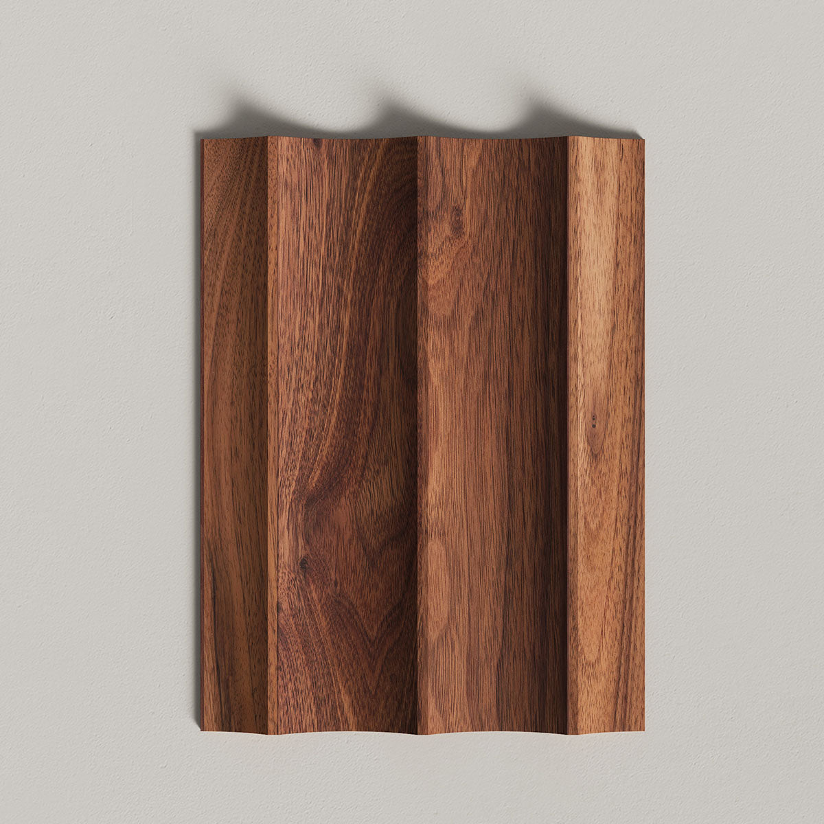 Fluted Wood Panel Samples by andor willow