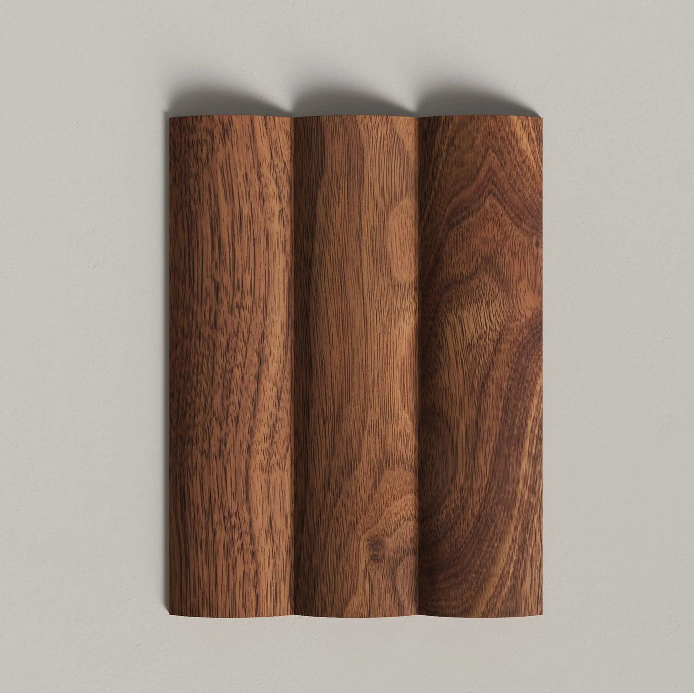 Fluted Wood Panel Samples by andor willow