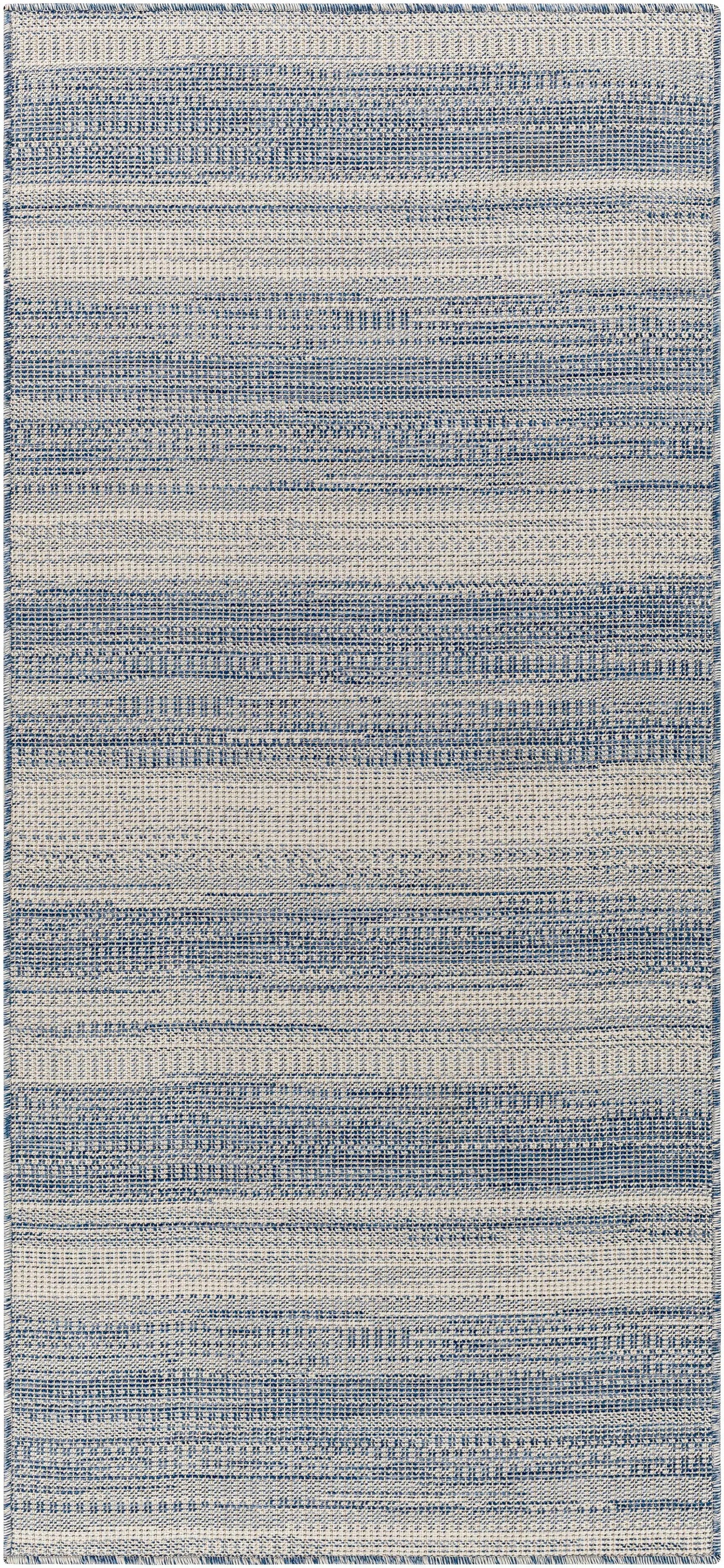 Kris Navy Outdoor Area Rug - Clearance by Boutique Rugs