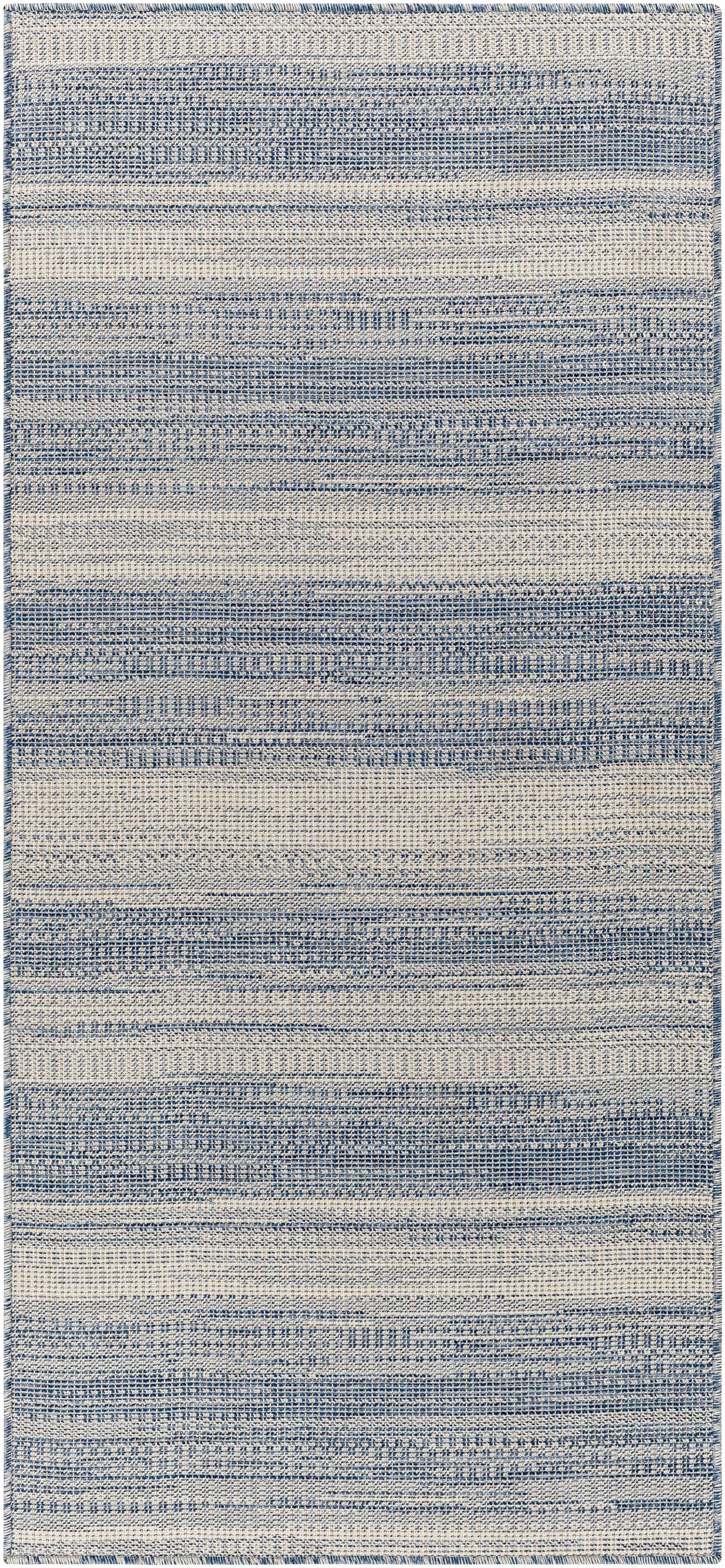 Kris Navy Outdoor Area Rug - Clearance by Boutique Rugs