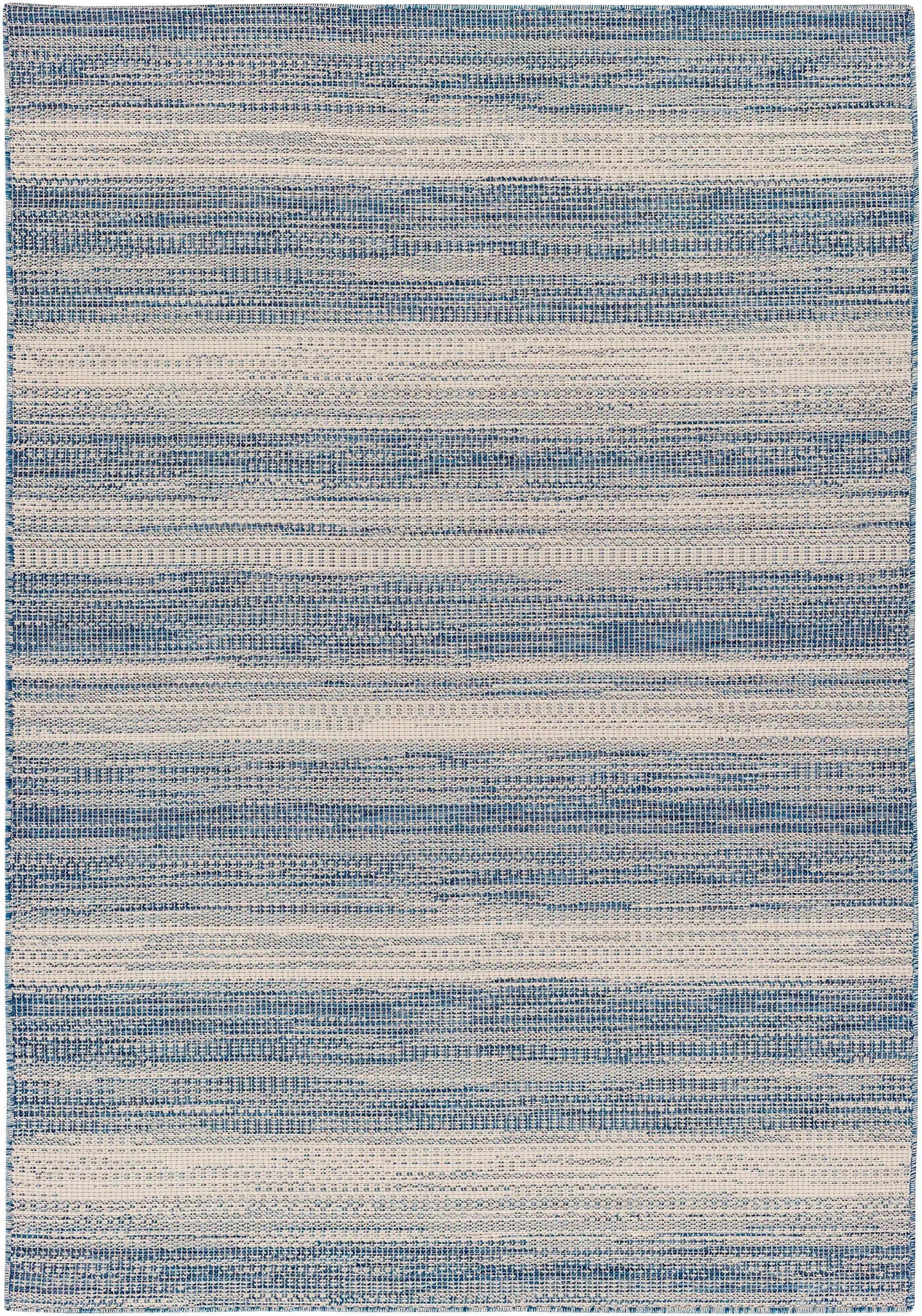 Kris Navy Outdoor Area Rug - Clearance by Boutique Rugs