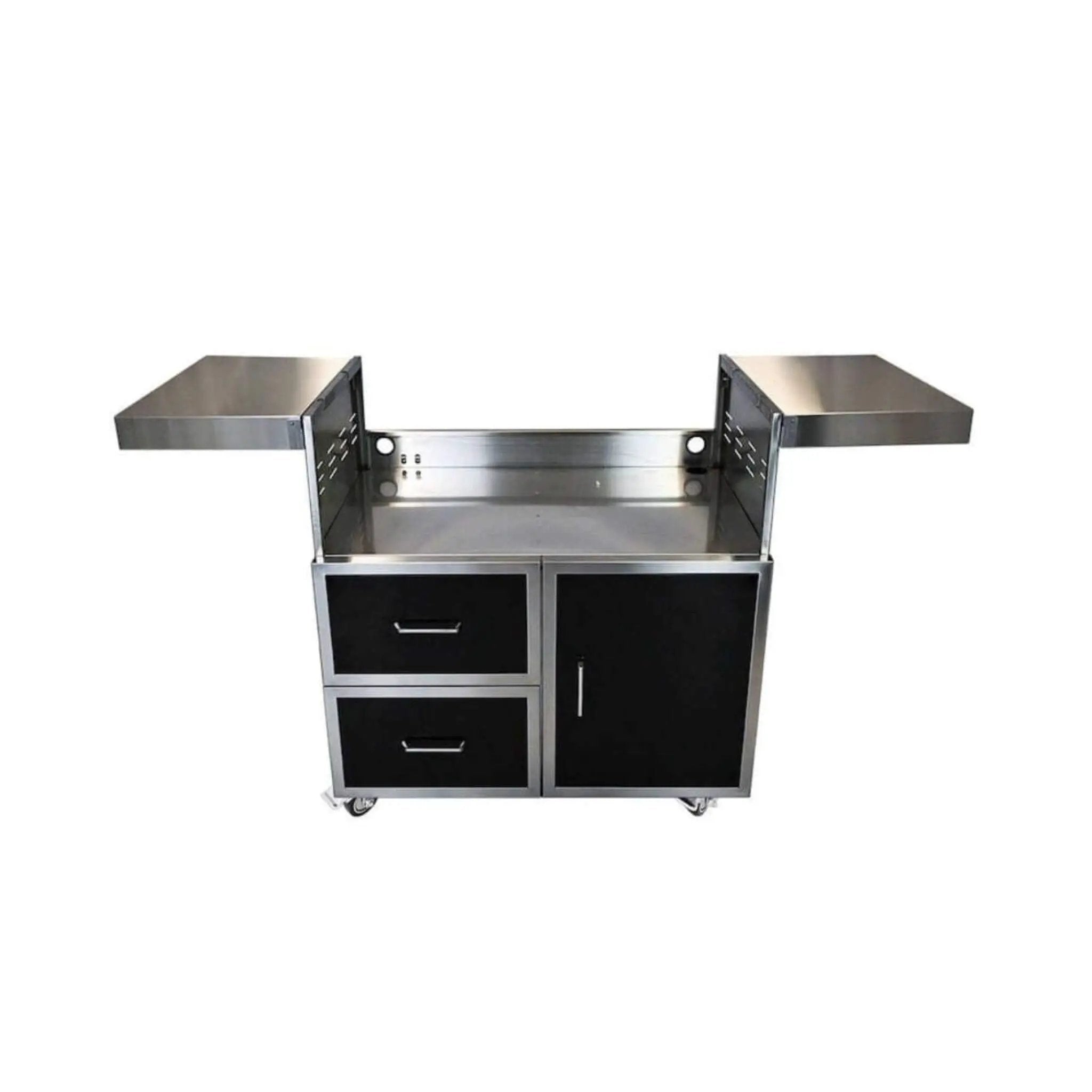 Wildfire Outdoor Living Black Stainless Steel Outdoor Grill Cart (SAK98231) by SAKSBY WHOLESALE