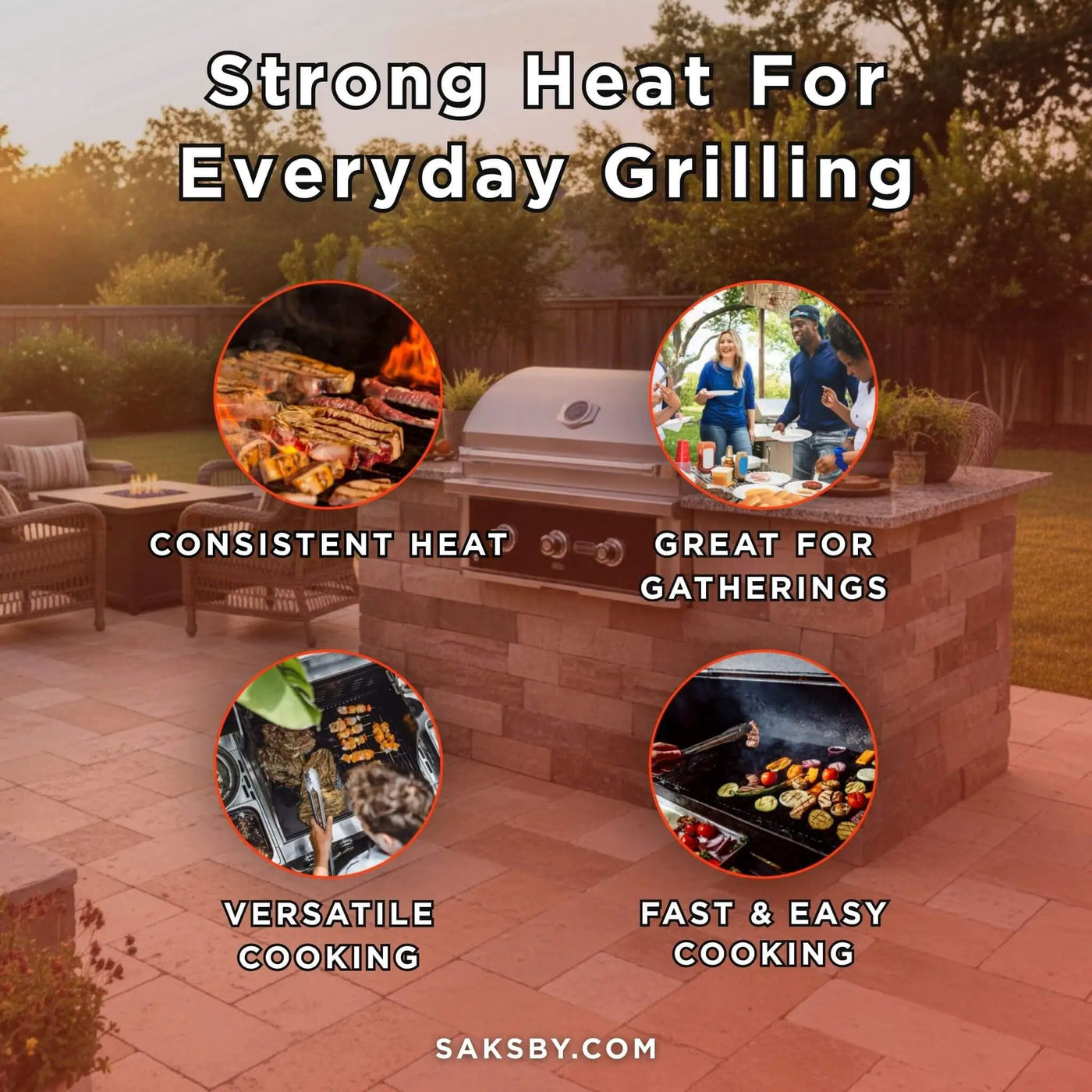 Wildfire Outdoor Living Ranch Pro 30-Inch 304 Stainless Steel Grill [WFPRO30G-BSS/SS] (SAK25374) by SAKSBY WHOLESALE