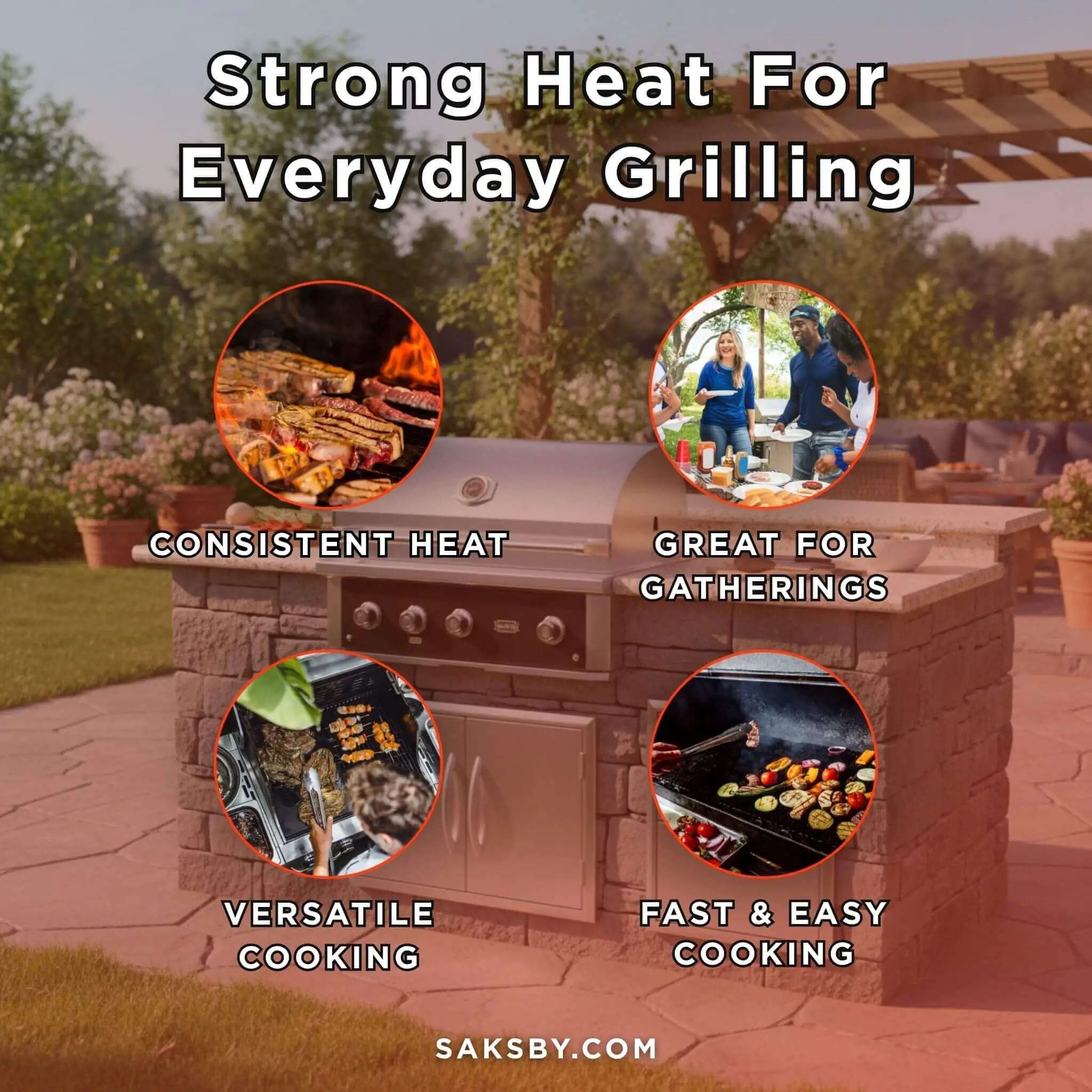 Wildfire Outdoor Living Ranch Pro 36-Inch 304 Stainless Steel Grill [WFPRO36G-BSS/SS] (SAK28346) by SAKSBY WHOLESALE