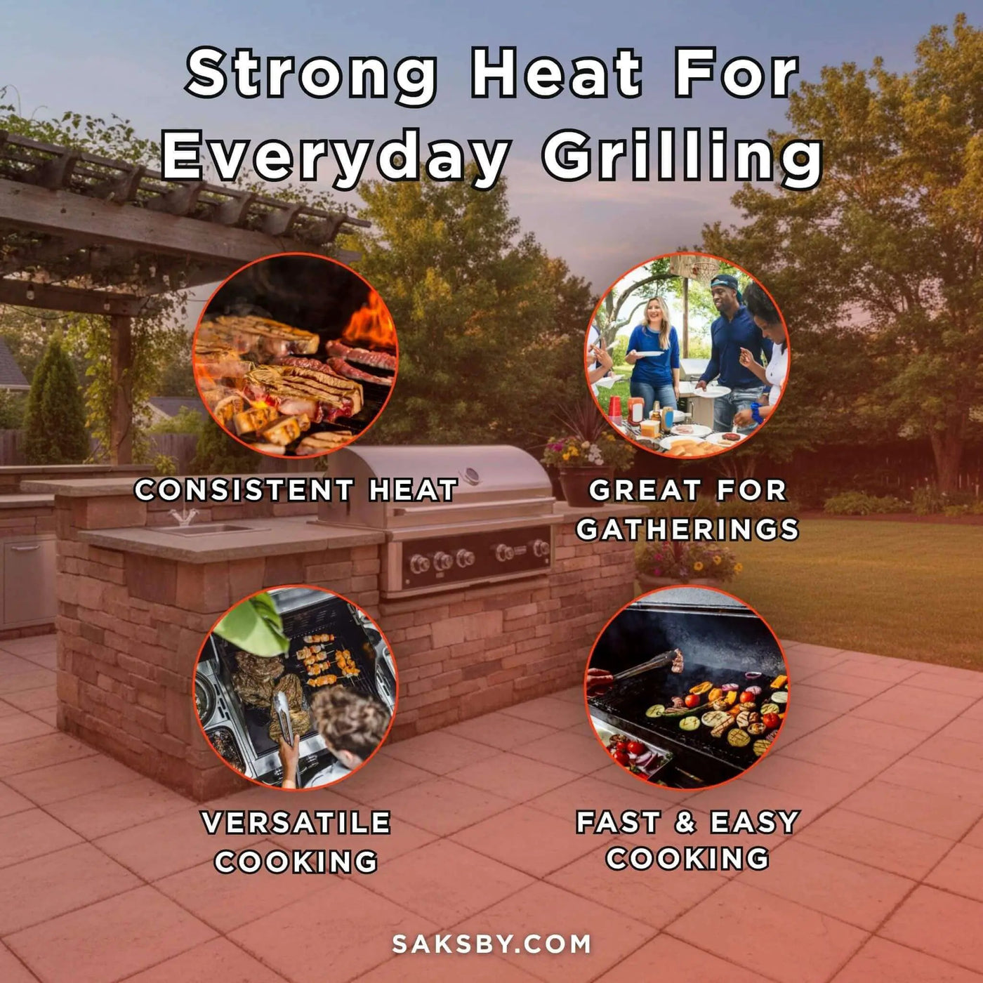 Wildfire Outdoor Living Ranch Pro 42-Inch 304 Stainless Steel Grill [WFPRO42G-BSS/SS] (SAK50263) by SAKSBY WHOLESALE