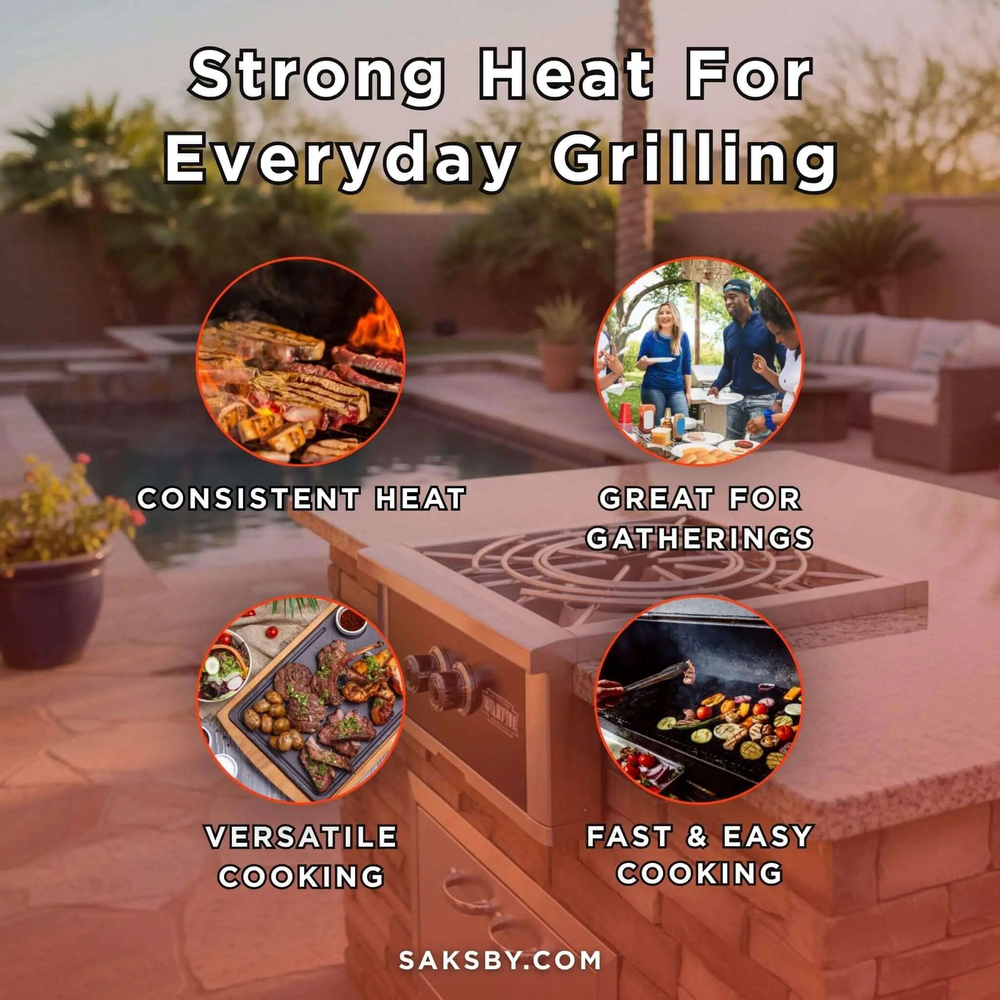 Wildfire Outdoor Living Ranch Pro 24-Inch Stainless Steel Power Burner [WFPOWBRN-BSS/SS] (SAK71537) by SAKSBY WHOLESALE