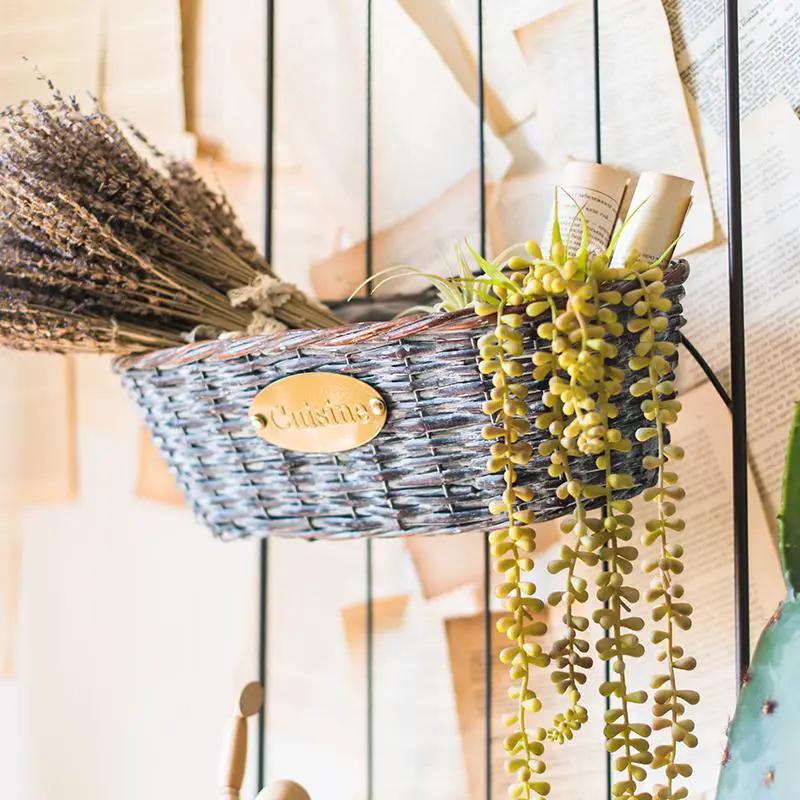 Willow Planter 'Cuisine' Hanging Flower Planter (Set of 2) by RusticReach