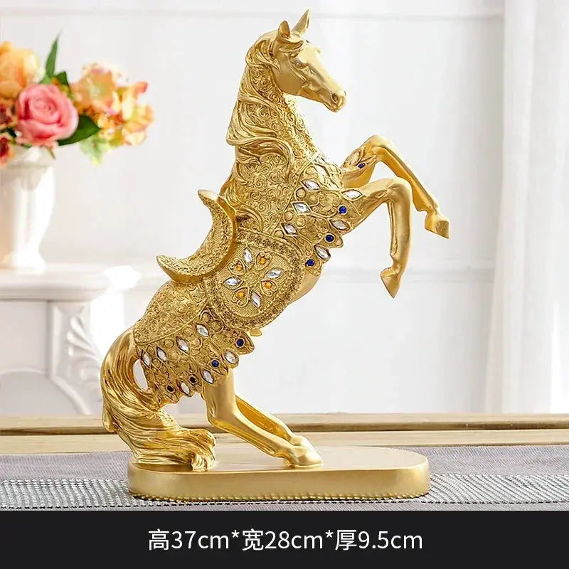 Decorative Horse Wine Bottle Holder Sculpture in Antique Silver by House Of Avana