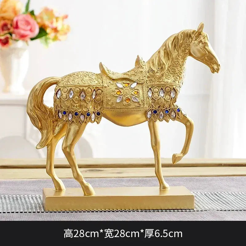 Decorative Horse Wine Bottle Holder Sculpture in Antique Silver by House Of Avana