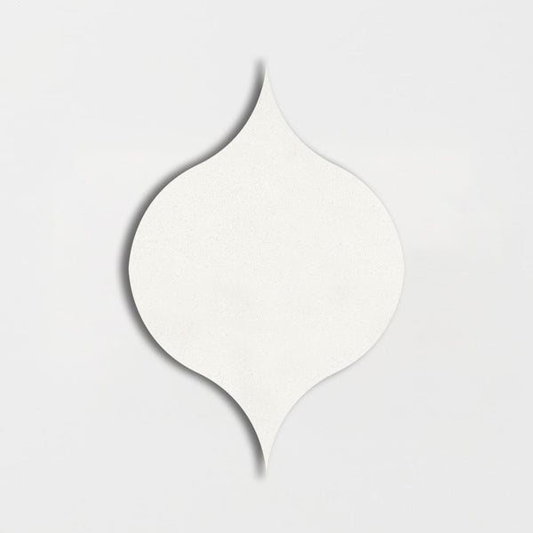 Paris Honed Winter Leaf Limestone Waterjet Mosaics 4 7/8x6 13/16