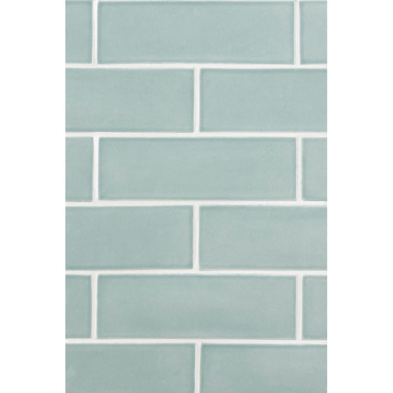 Sage Glossy Subway Ceramic Tiles 3x9 Ceramic Glossy 3x9 Tiles