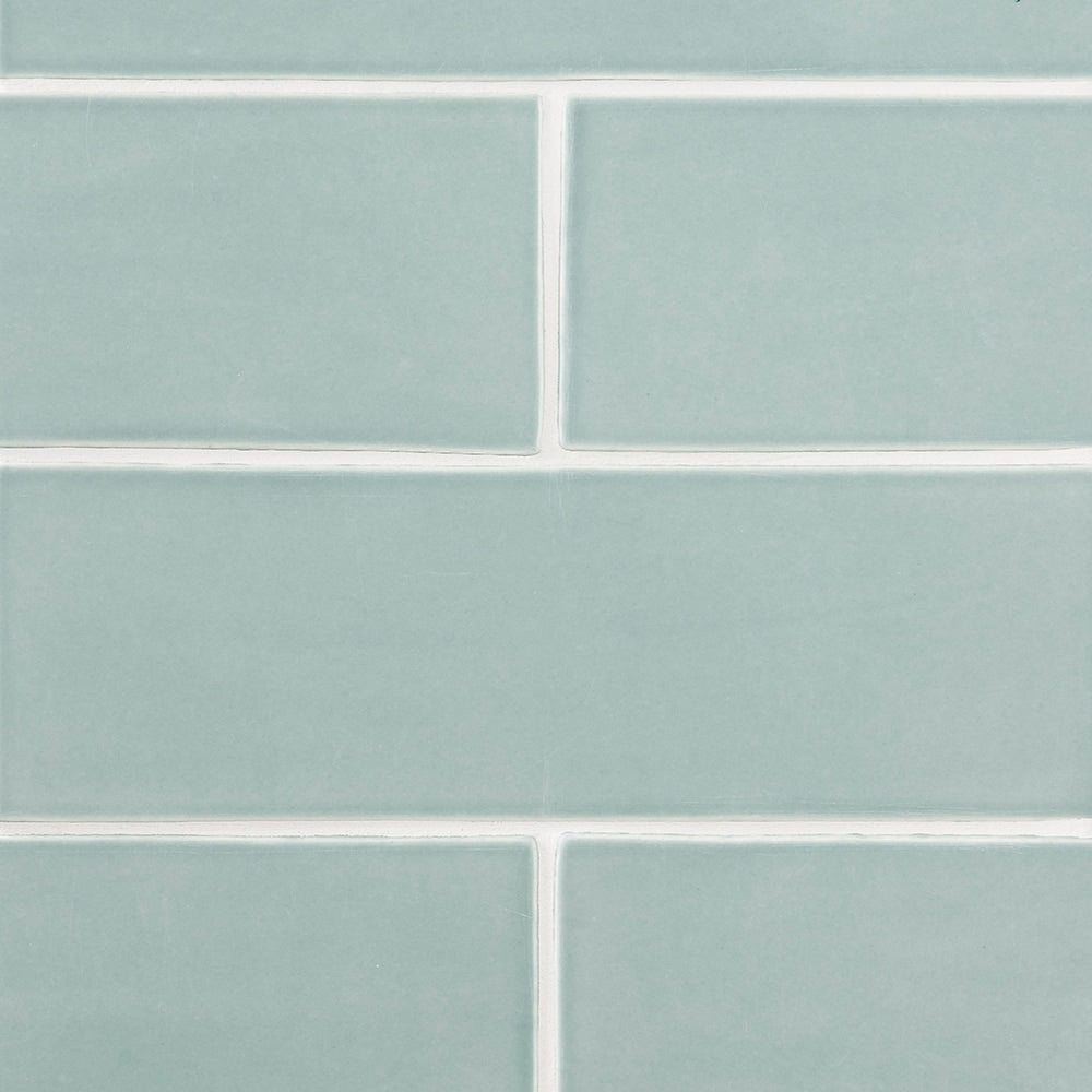 Sage Glossy Subway Ceramic Tiles 4x12 Ceramic Glossy 4x12 Tiles — 2