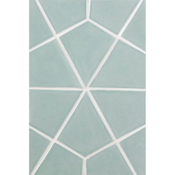 Sage Glossy Diamante Ceramic Tiles 6x6