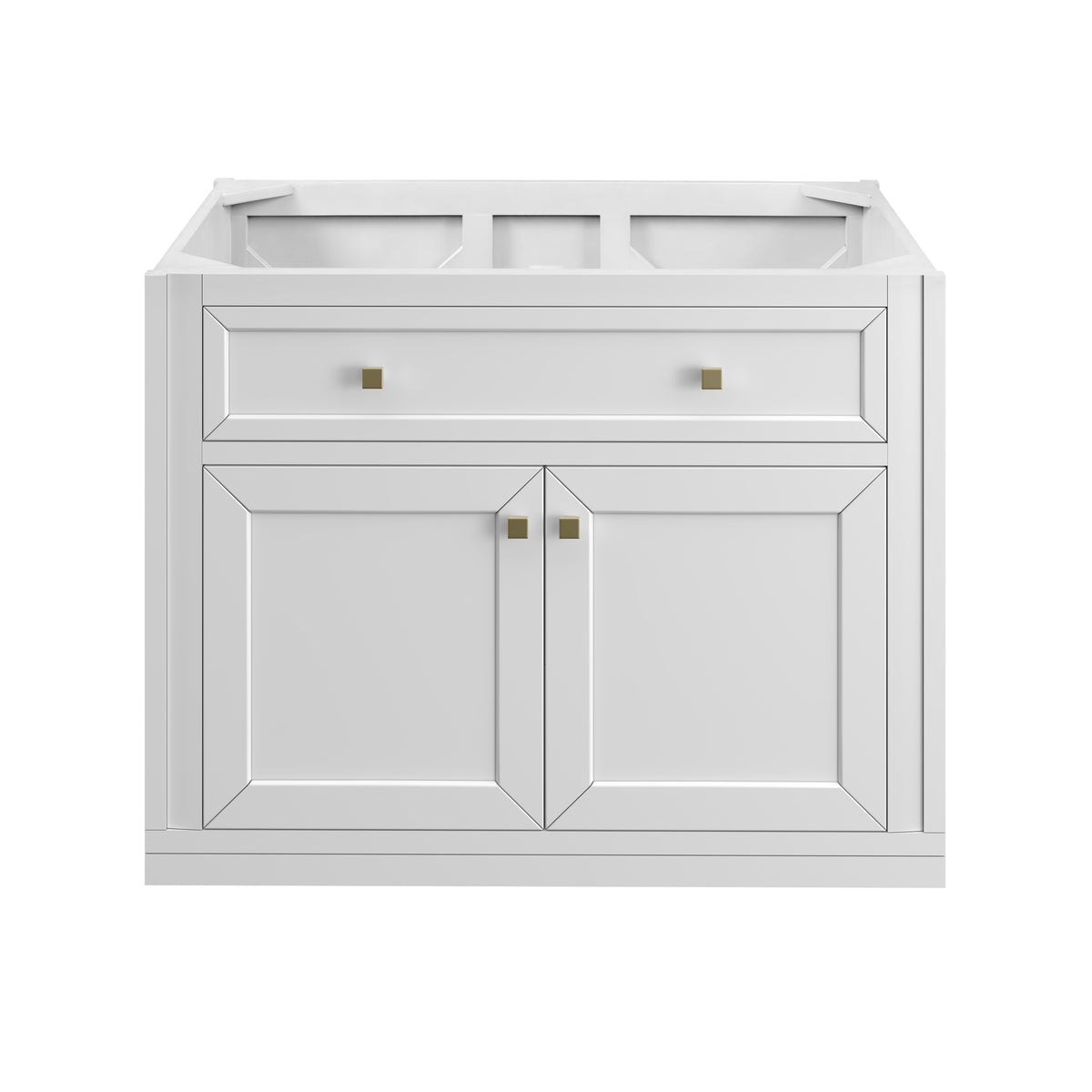 James Martin Chicago 36" Single Bathroom Vanity, Glossy White, view 16