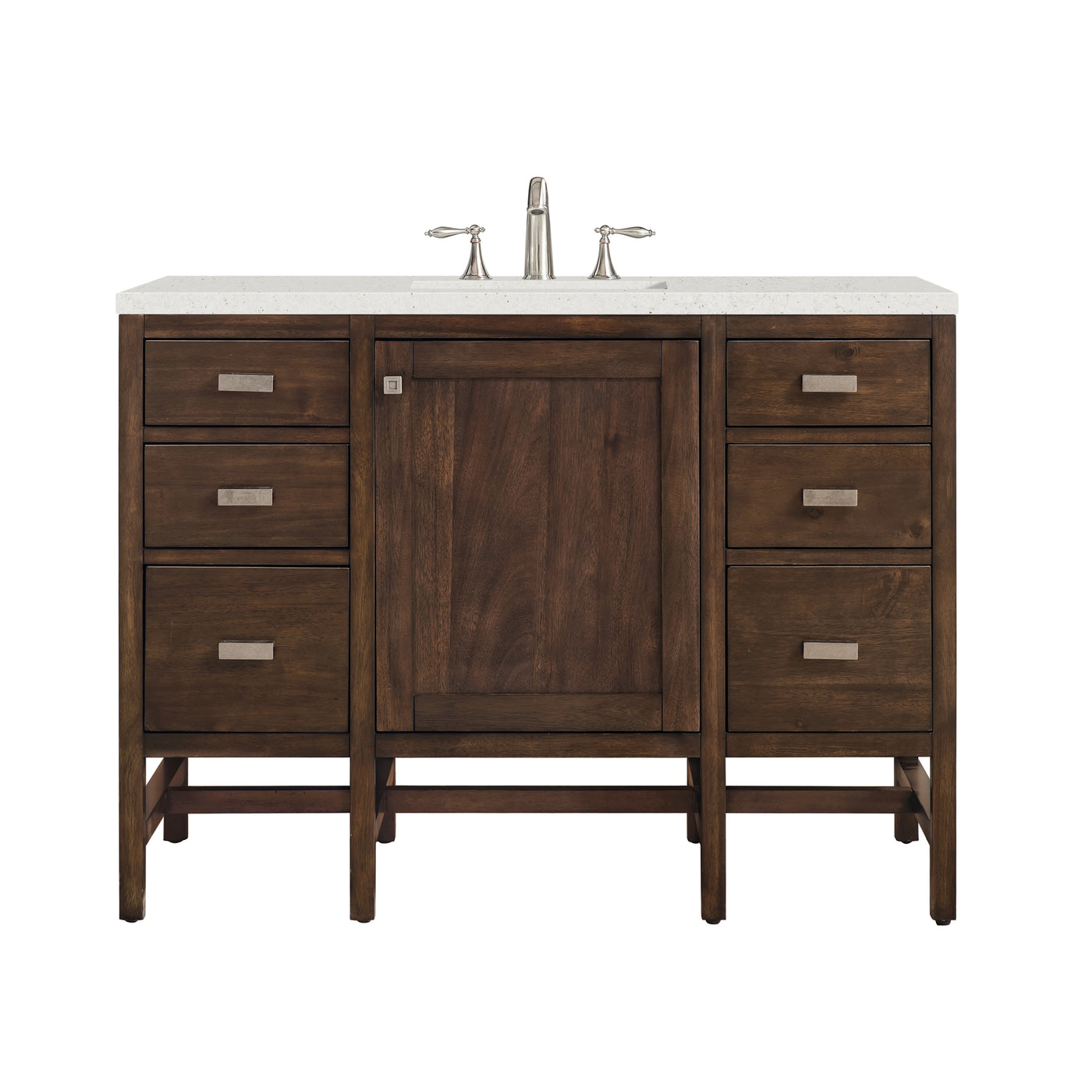 James Martin Addison 48" Single Bathroom Vanity, Mid-Century Acacia by James Martin