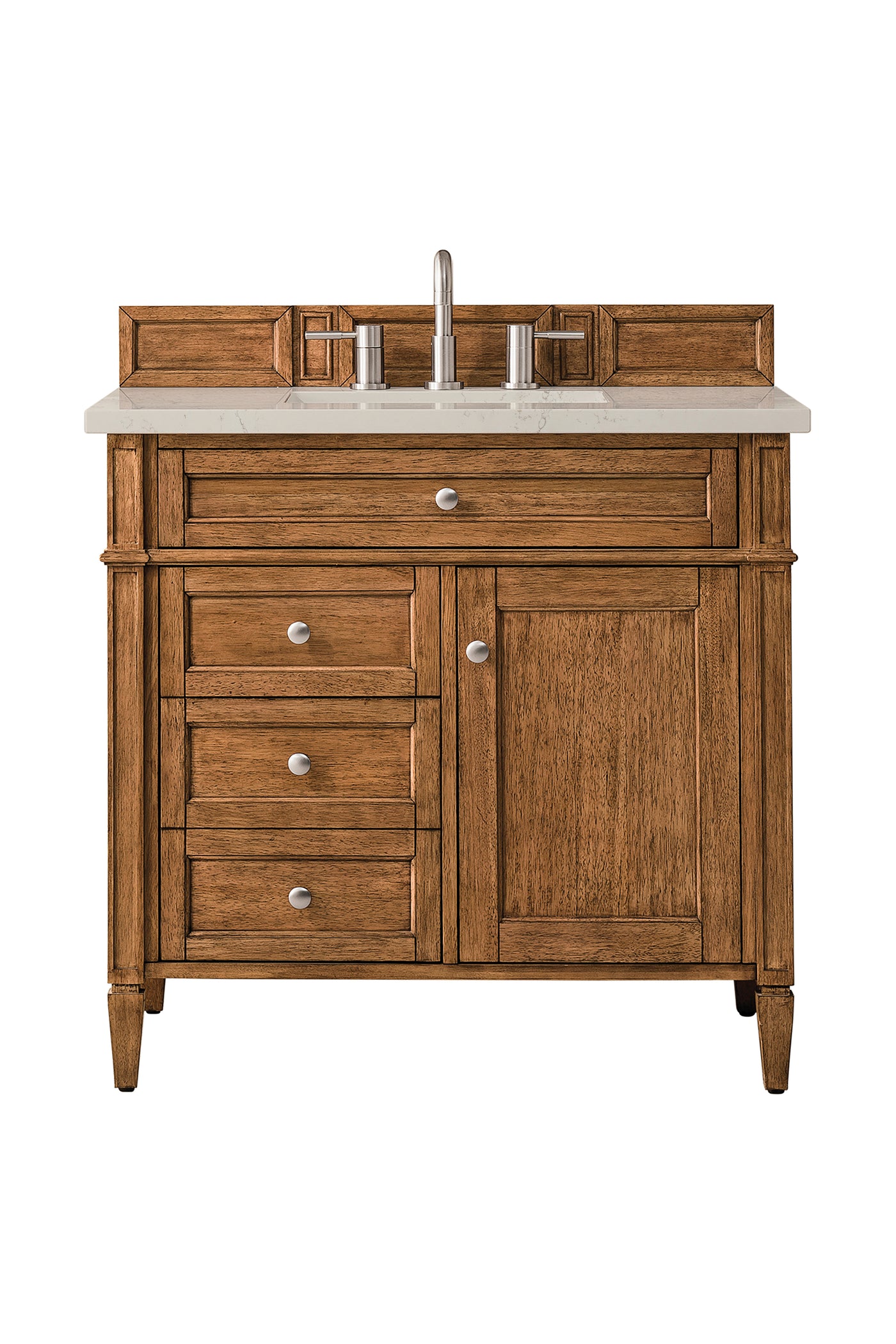 James Martin Brittany 36" Single Bathroom Vanity, Saddle Brown, view 33