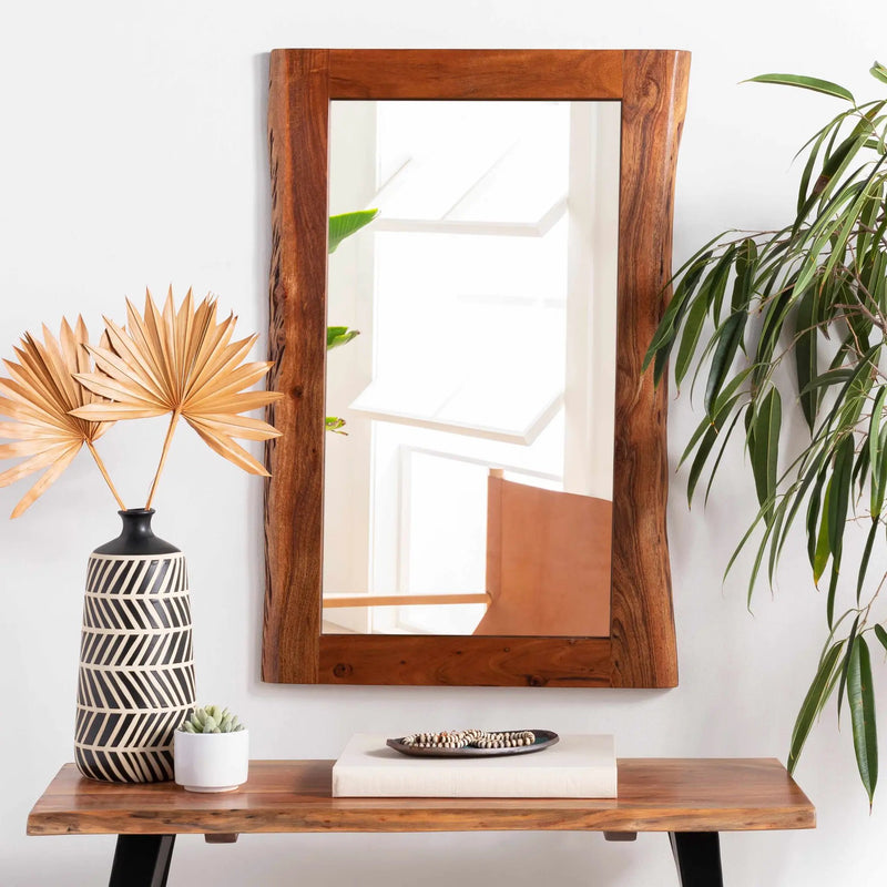 Williamsburg Wood Frame Mirror by Boutique Rugs