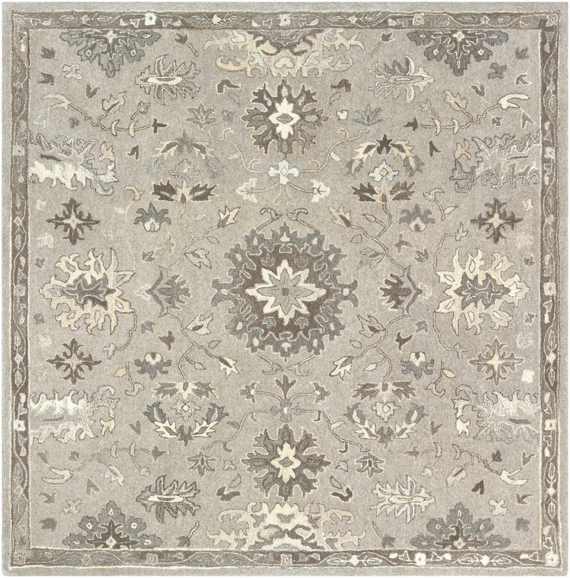 Willimantic Beige Thick Wool Rug by Boutique Rugs