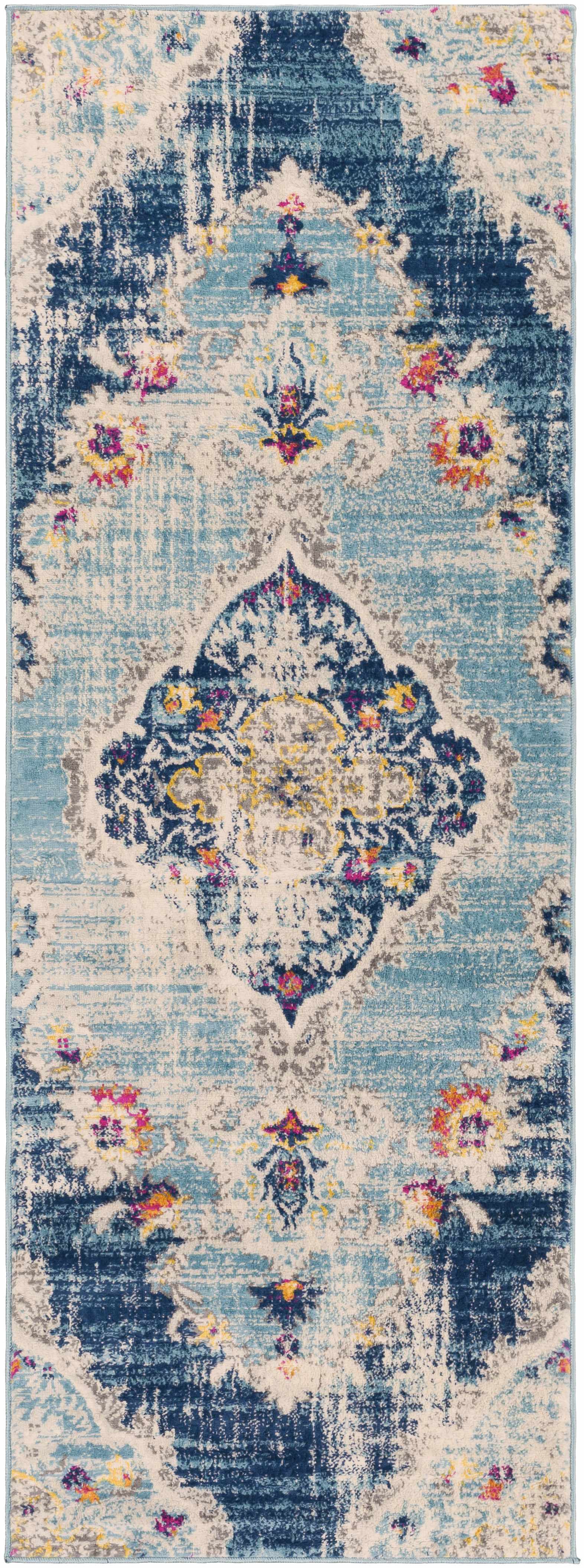 Wallsburg Blue Area Rug by Boutique Rugs