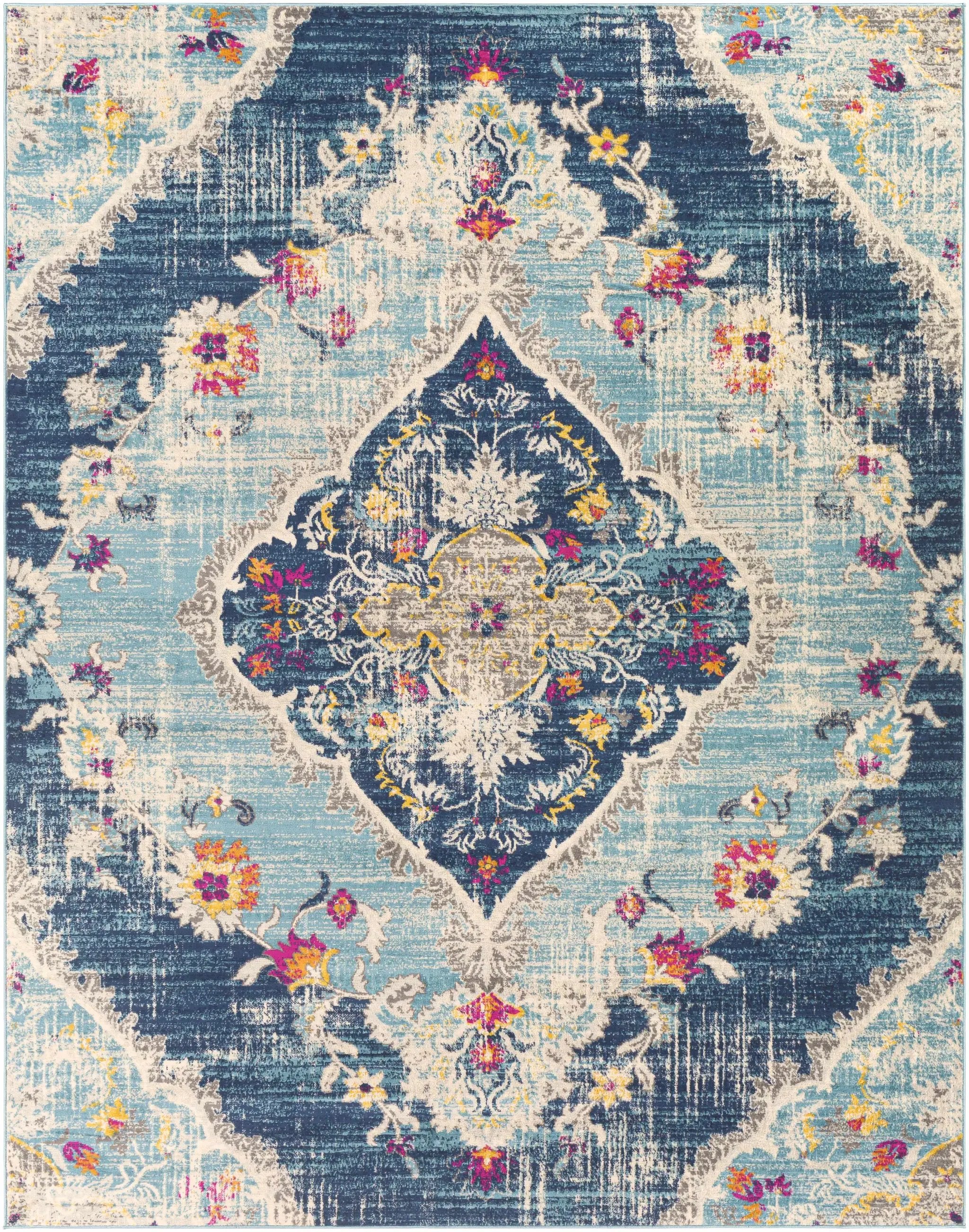 Wallsburg Blue Area Rug by Boutique Rugs