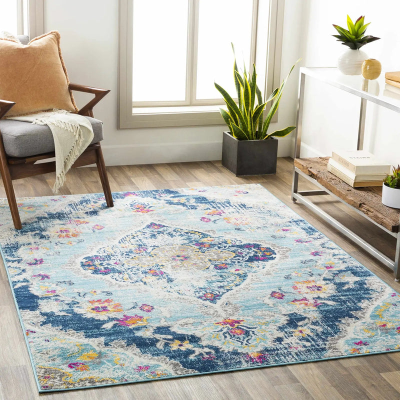 Wallsburg Blue Area Rug by Boutique Rugs