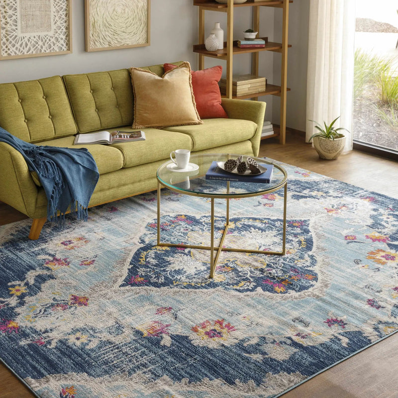 Wallsburg Blue Area Rug by Boutique Rugs
