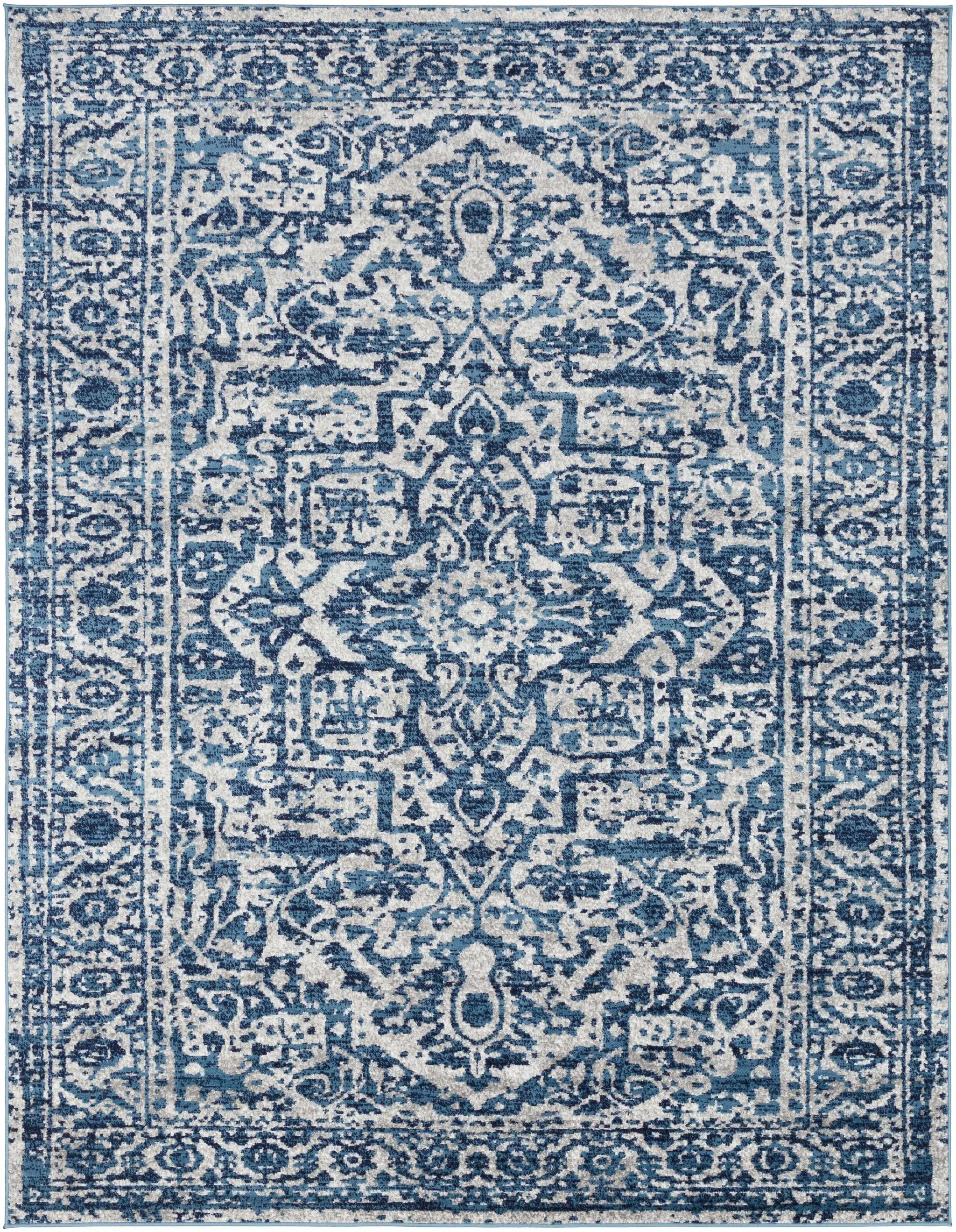 Wellsblue Traditional Rug - Clearance by Boutique Rugs