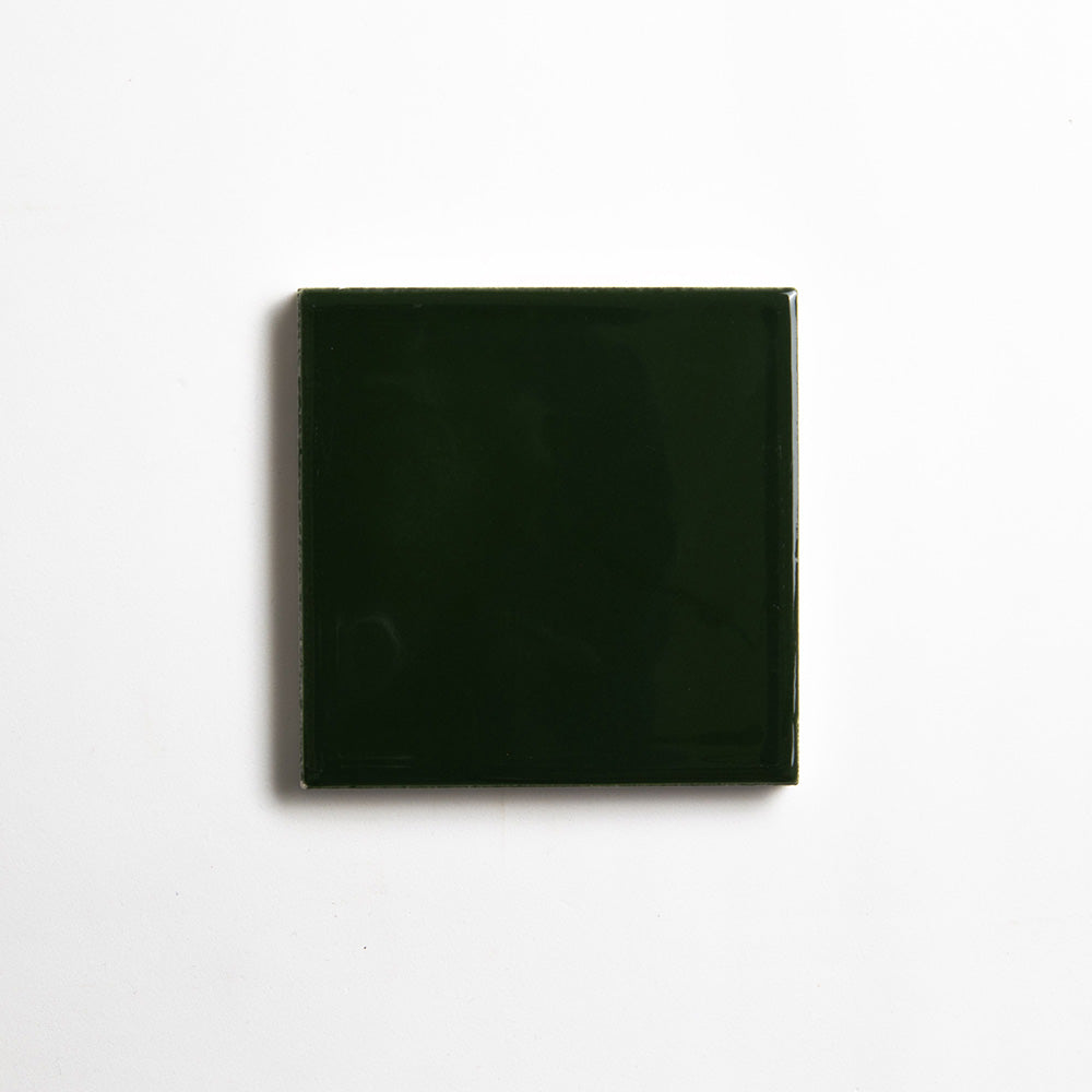 Wood Green Glossy Ceramic Tiles 4 1/16x4 1/16 Ceramic Glossy 6x6 Tiles