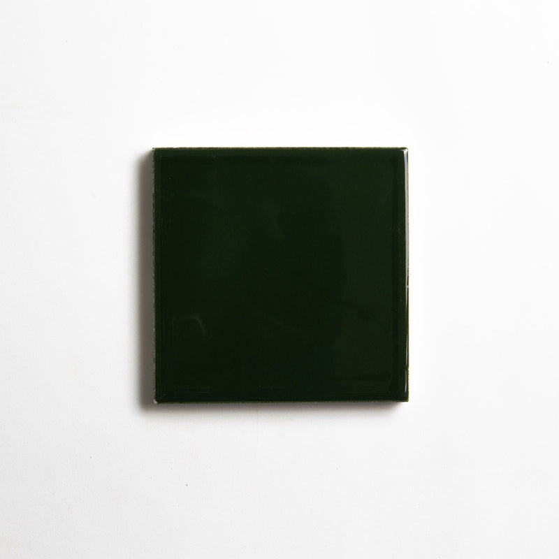 Wood Green Glossy Ceramic Tiles 4 1/16x4 1/16 Ceramic Glossy 6x6 Tiles