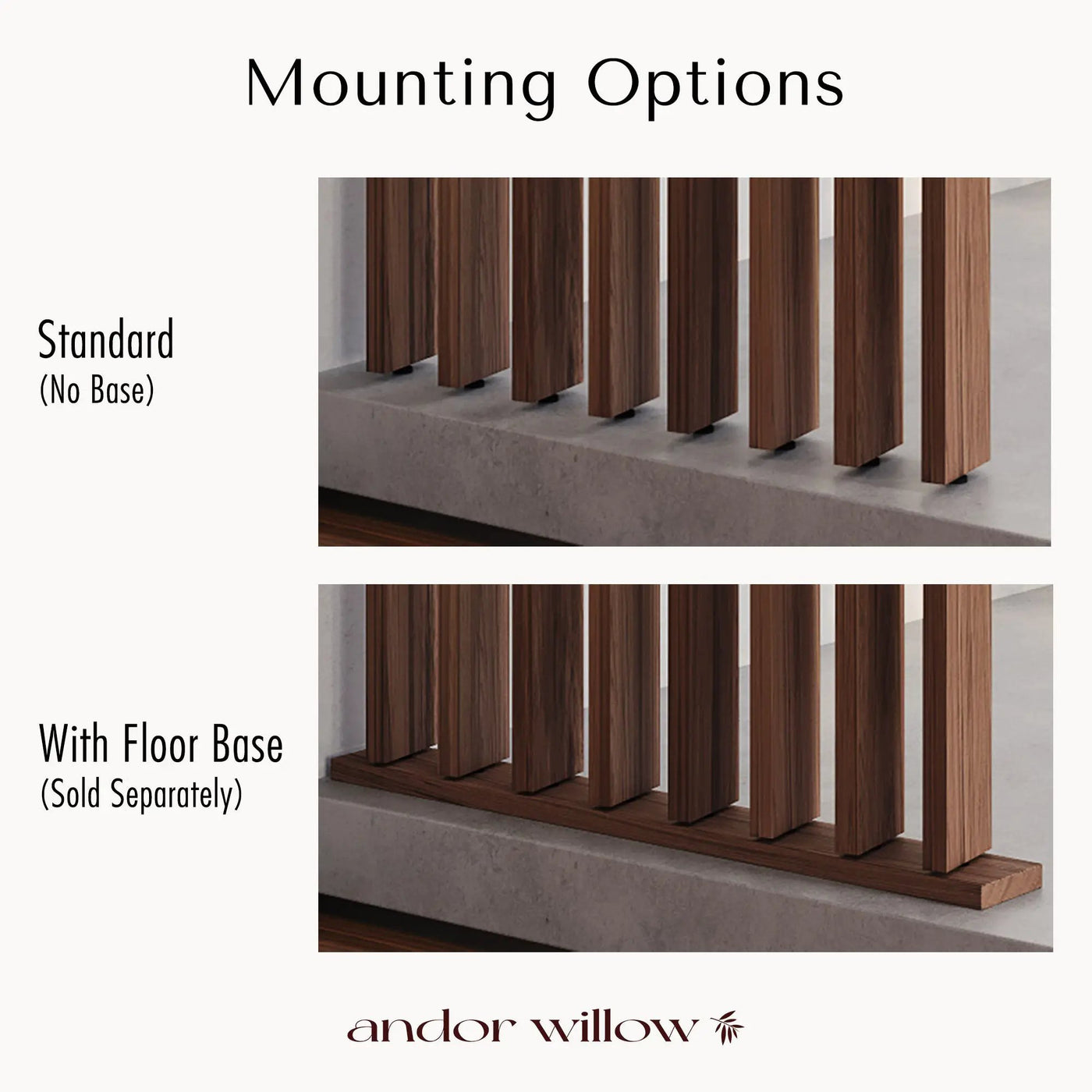 Wood Slat Room Divider by andor willow