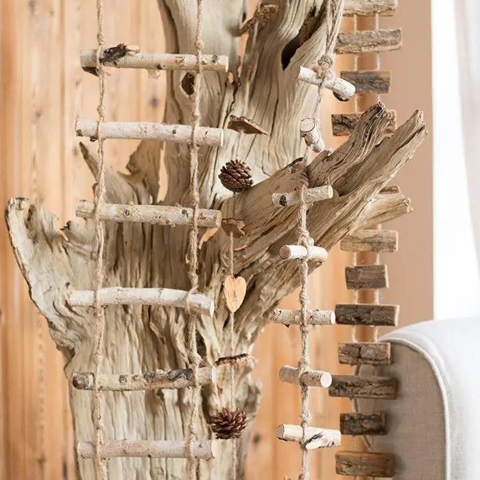 Wood String Ornament by RusticReach