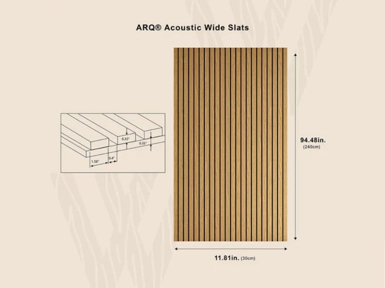 ARQ® Acoustic Wide Slats, photo 15 of 15