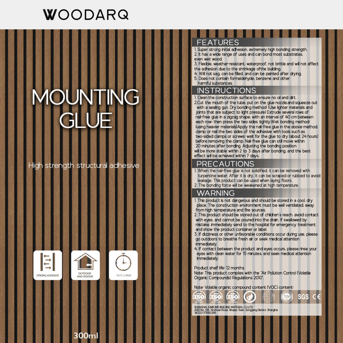 ARQ® Wood Paneling Adhesive, photo 5 of 5