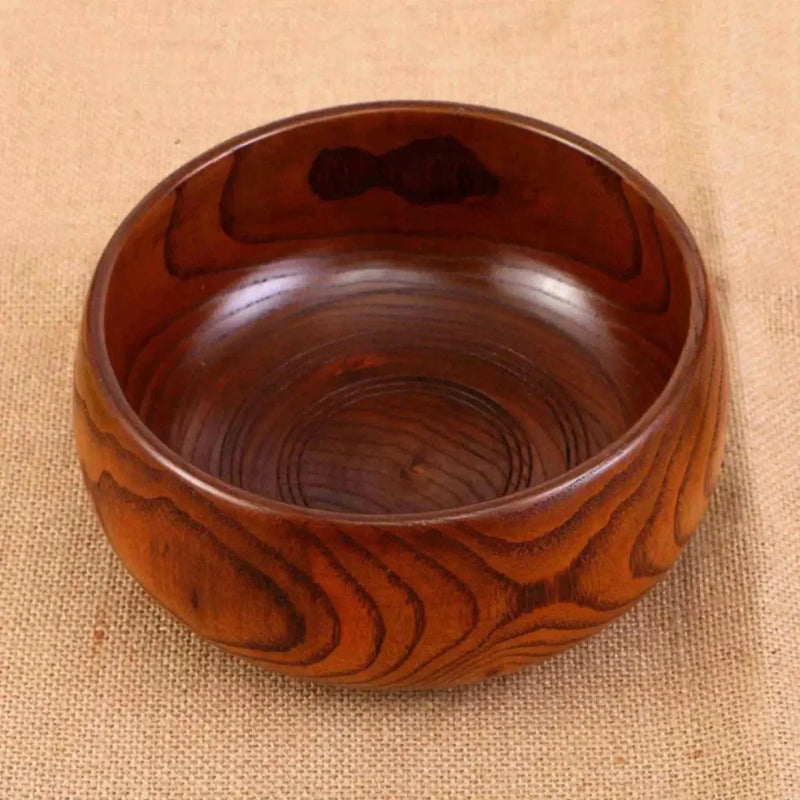 Wooden Bowl Made from Natural Wood Material by House Of Avana