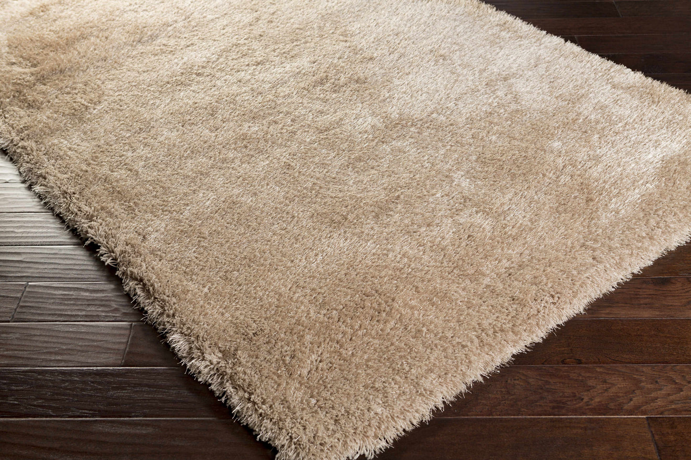 Woodridge Solid Brown Shag Area Rug - Clearance by Boutique Rugs