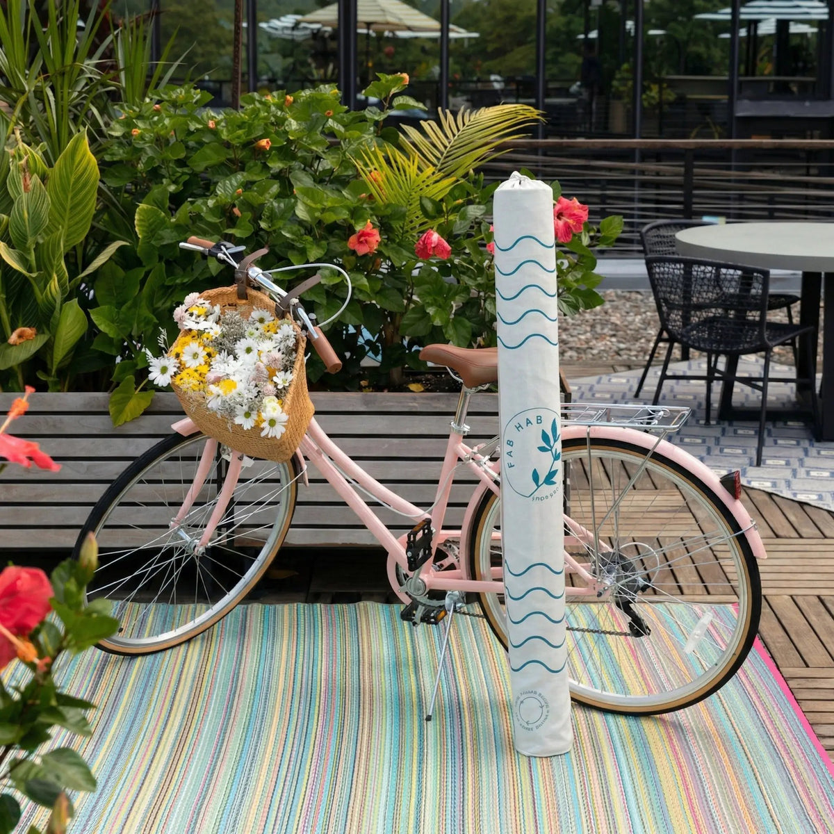 Hilo - Green Outdoor Rug for Patio by Fab Habitat
