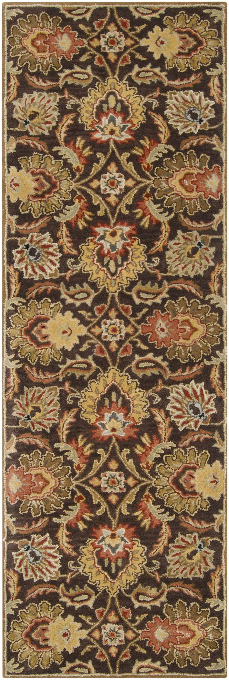 Chesterton 1028 Hand Tufted Brown Wool Rug by Boutique Rugs