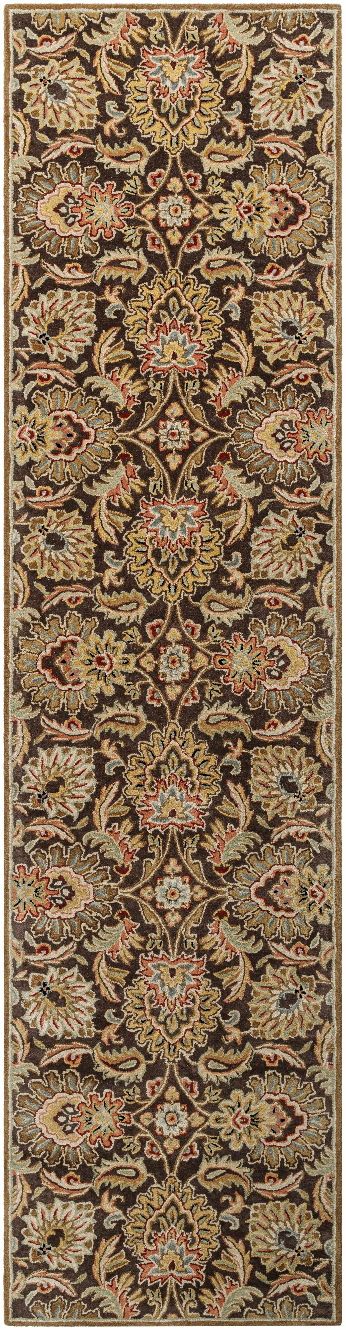 Chesterton 1028 Hand Tufted Brown Wool Rug by Boutique Rugs