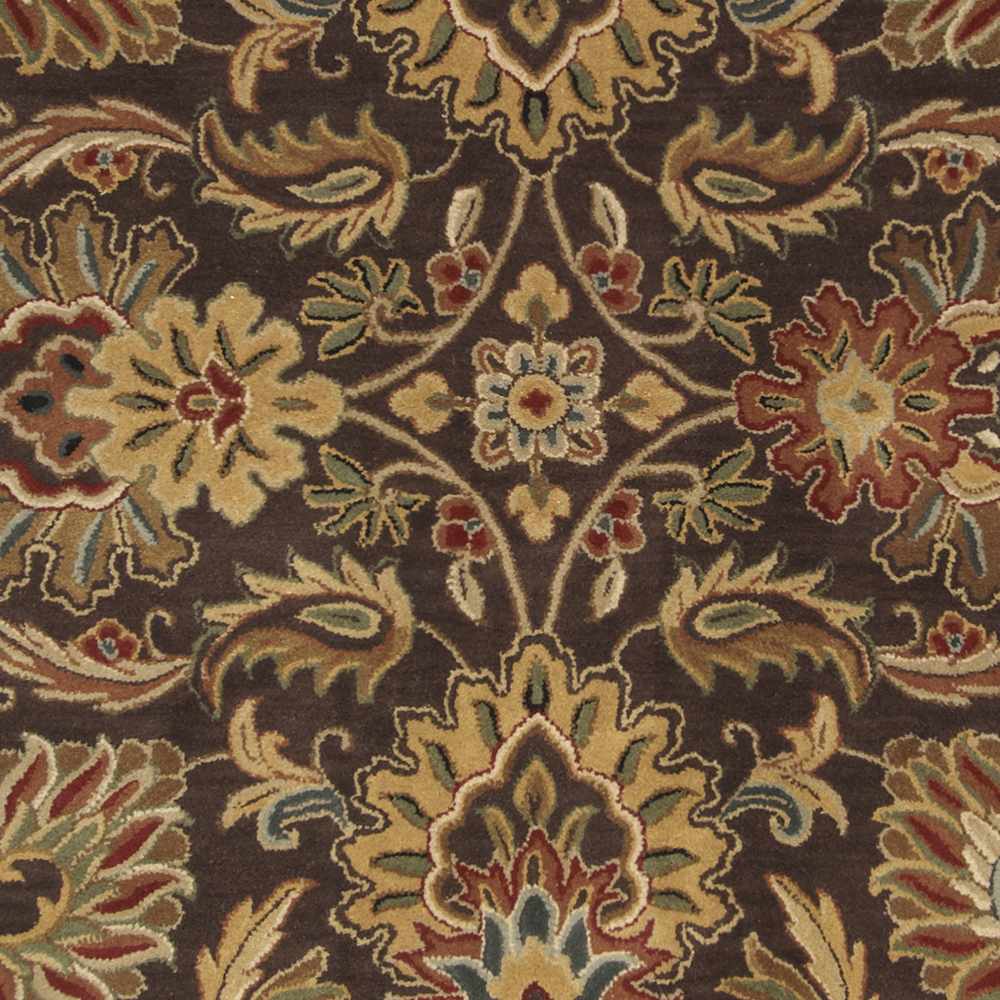 Chesterton 1028 Hand Tufted Brown Wool Rug by Boutique Rugs