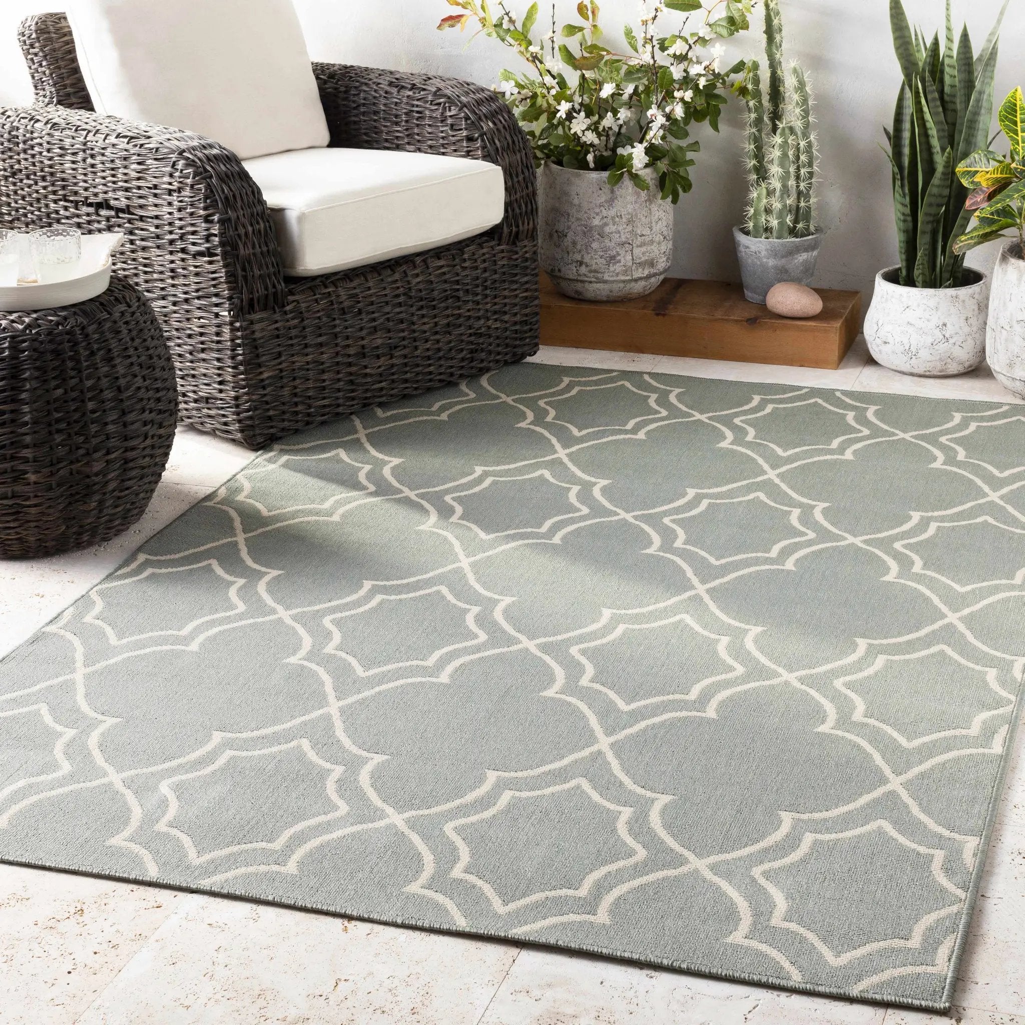 Wroxham Outdoor Area Rug - Clearance by Boutique Rugs