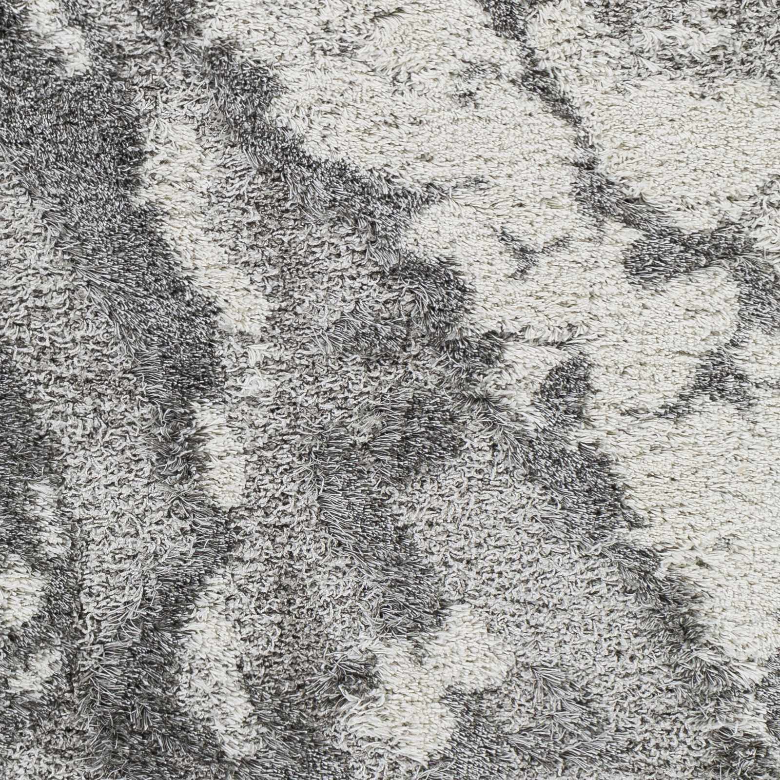 Ashtucna Gray Cloudy Shag Rug by Boutique Rugs
