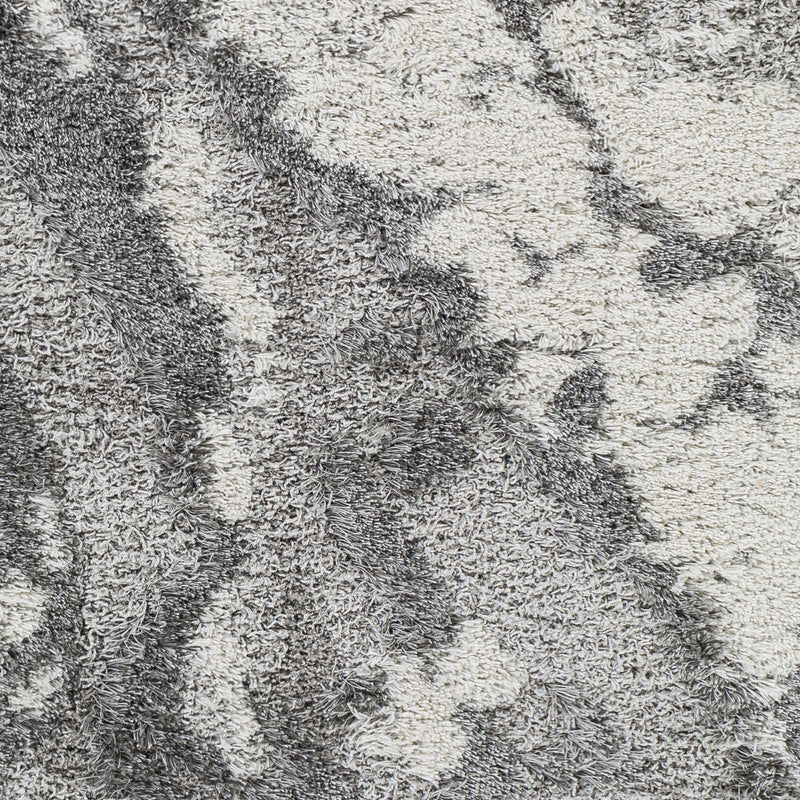 Ashtucna Gray Cloudy Shag Rug by Boutique Rugs