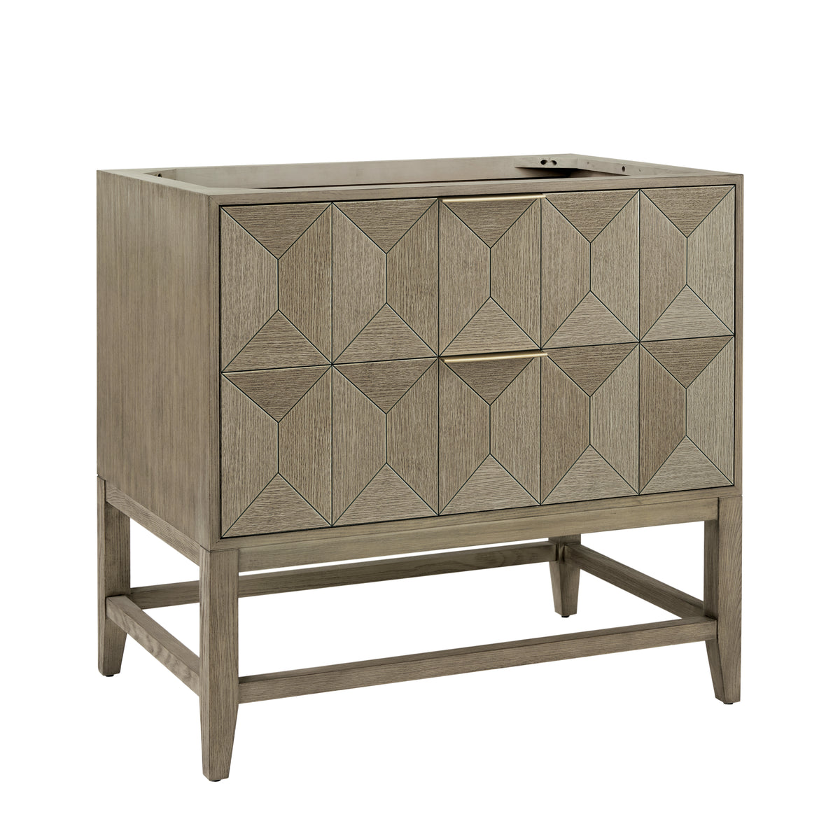 James Martin Emmeline 36" Single Bathroom Vanity, Pebble Oak, view 14