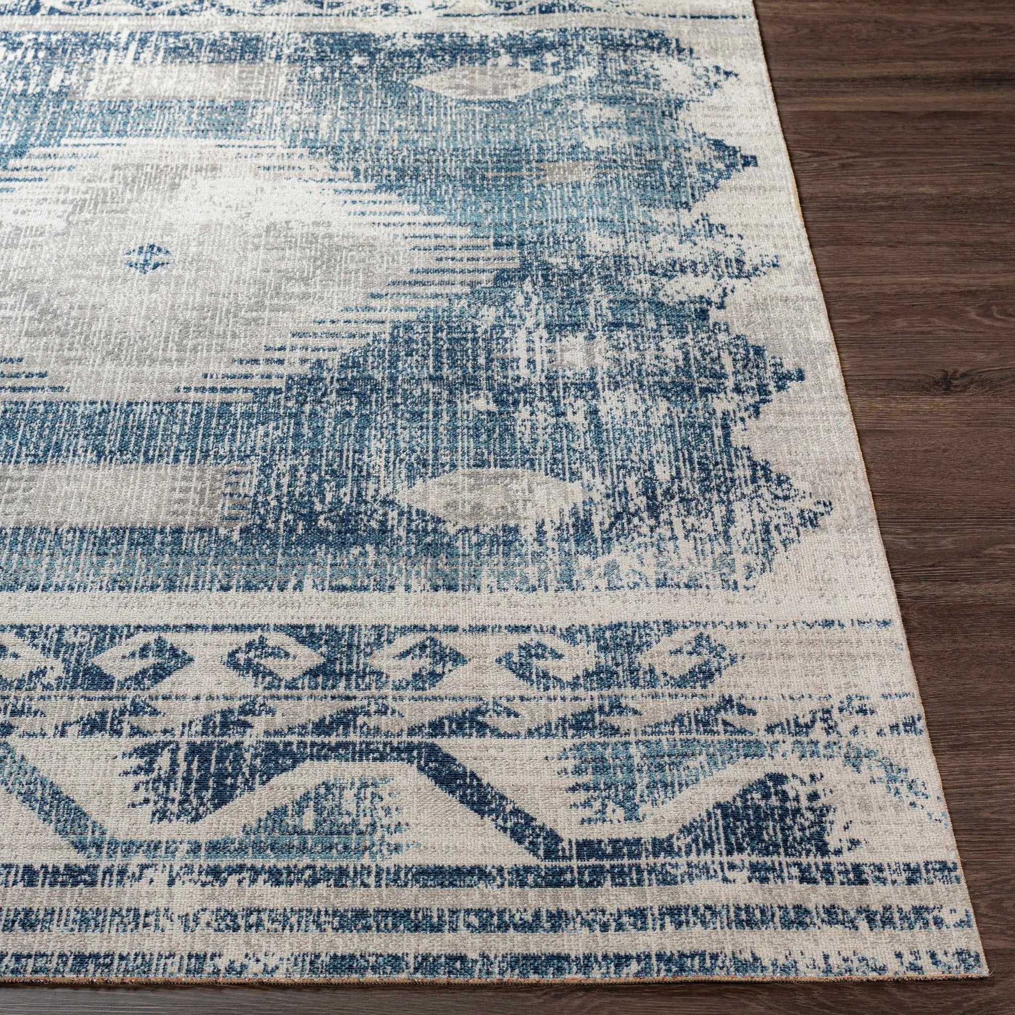 Westmount Denim Aztec Outdoor Area Rug by Boutique Rugs