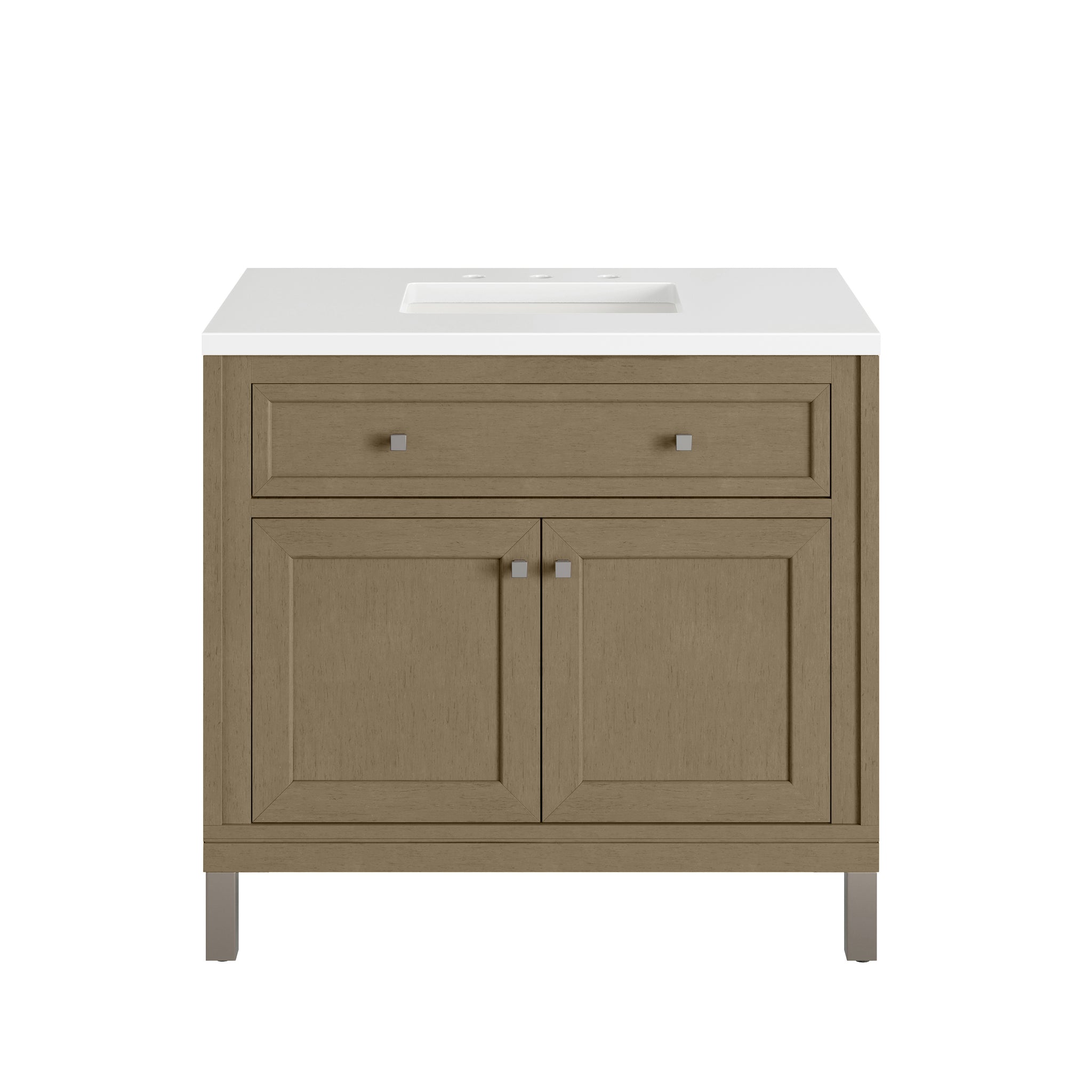 James Martin Chicago 36" Single Bathroom Vanity, Walnut Whisper by James Martin