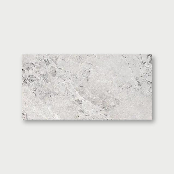 Wynwood Gray Brushed Marble Pavers 12x24