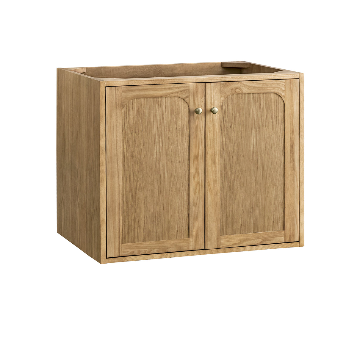James Martin Laurent 30" Dual Mount Single Bathroom Vanity, Light Natural Oak, view 15