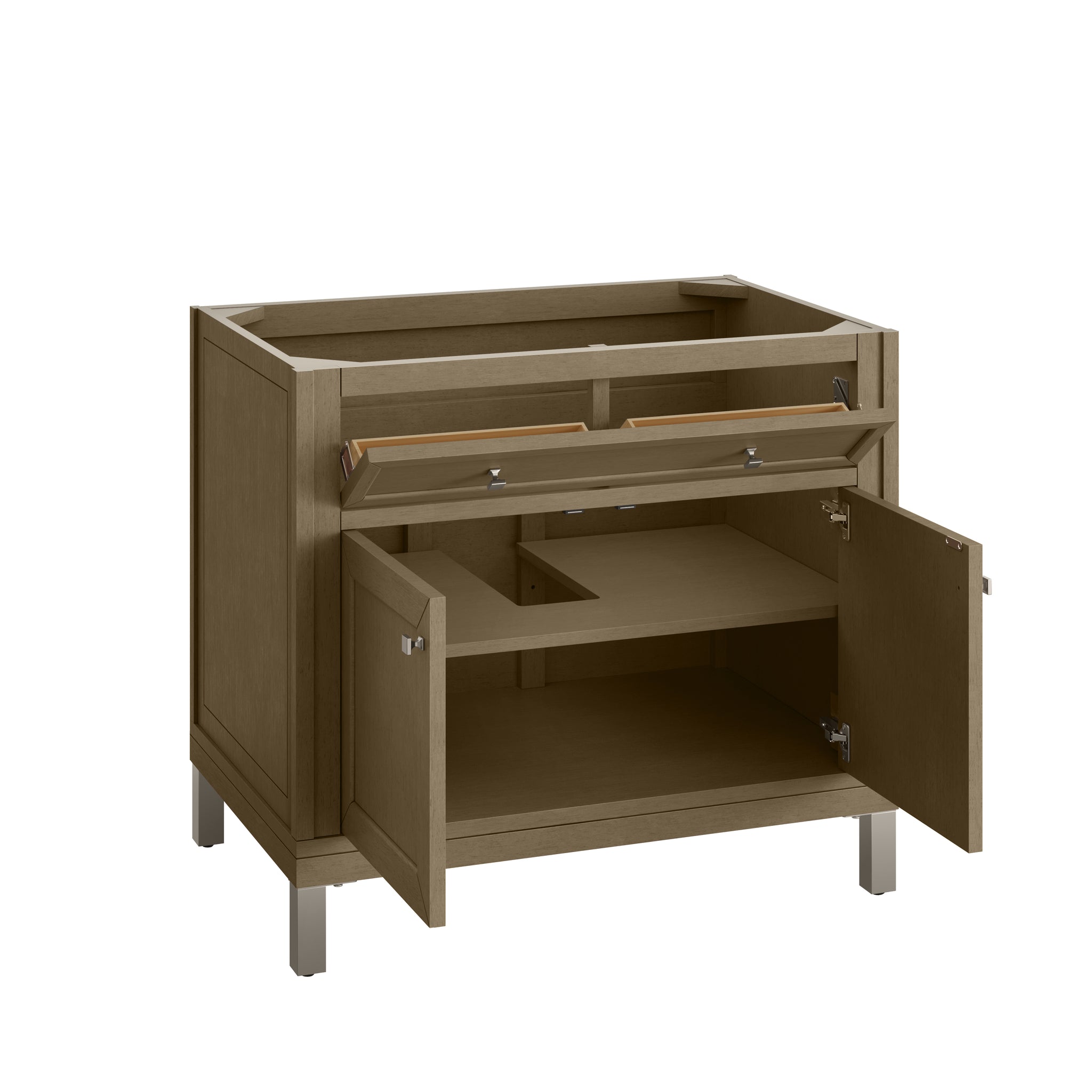James Martin Chicago 36" Single Bathroom Vanity, Walnut Whisper by James Martin